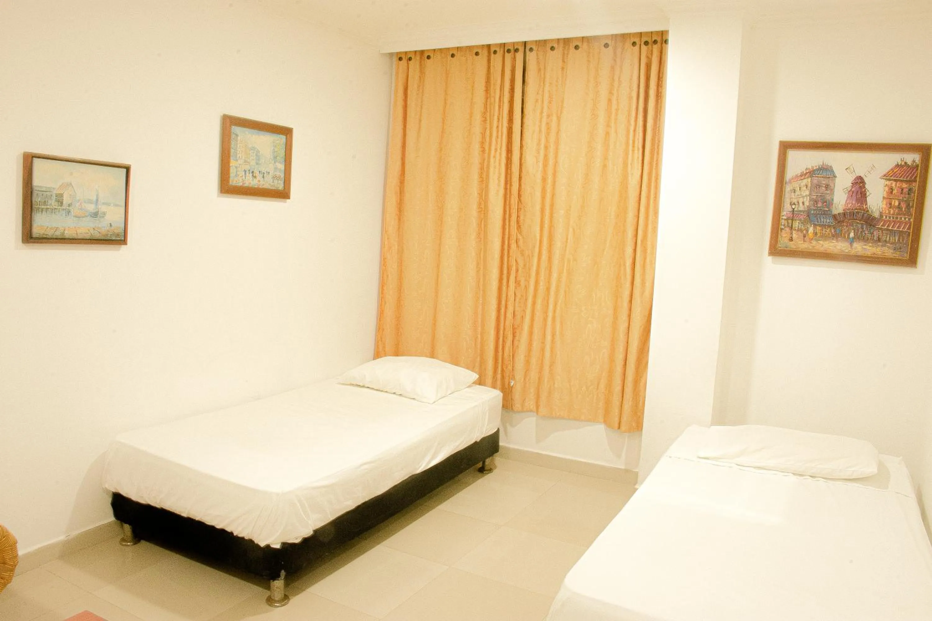 Bed in Hotel Yivinaca