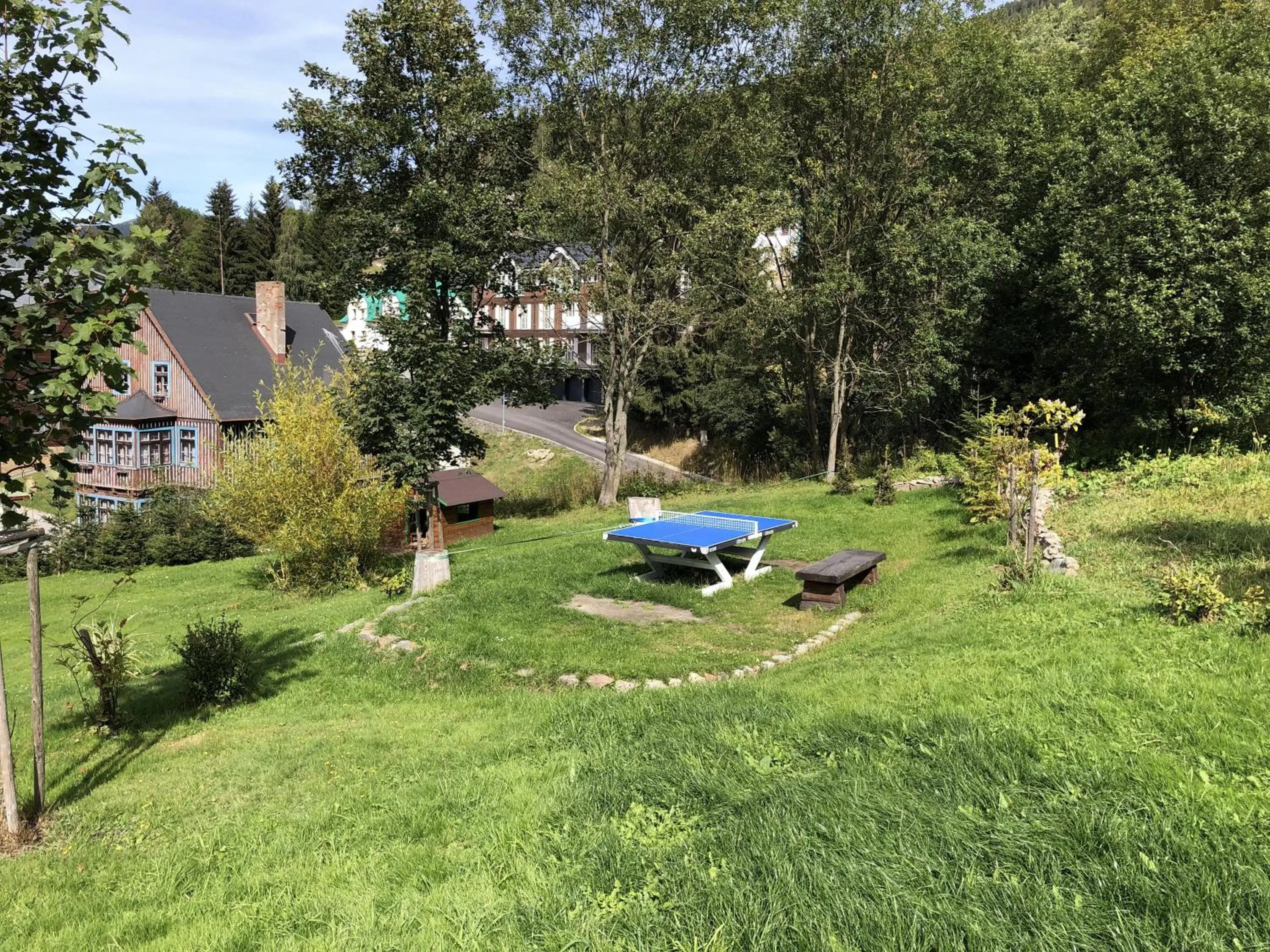 Garden in Penzion Brnenka
