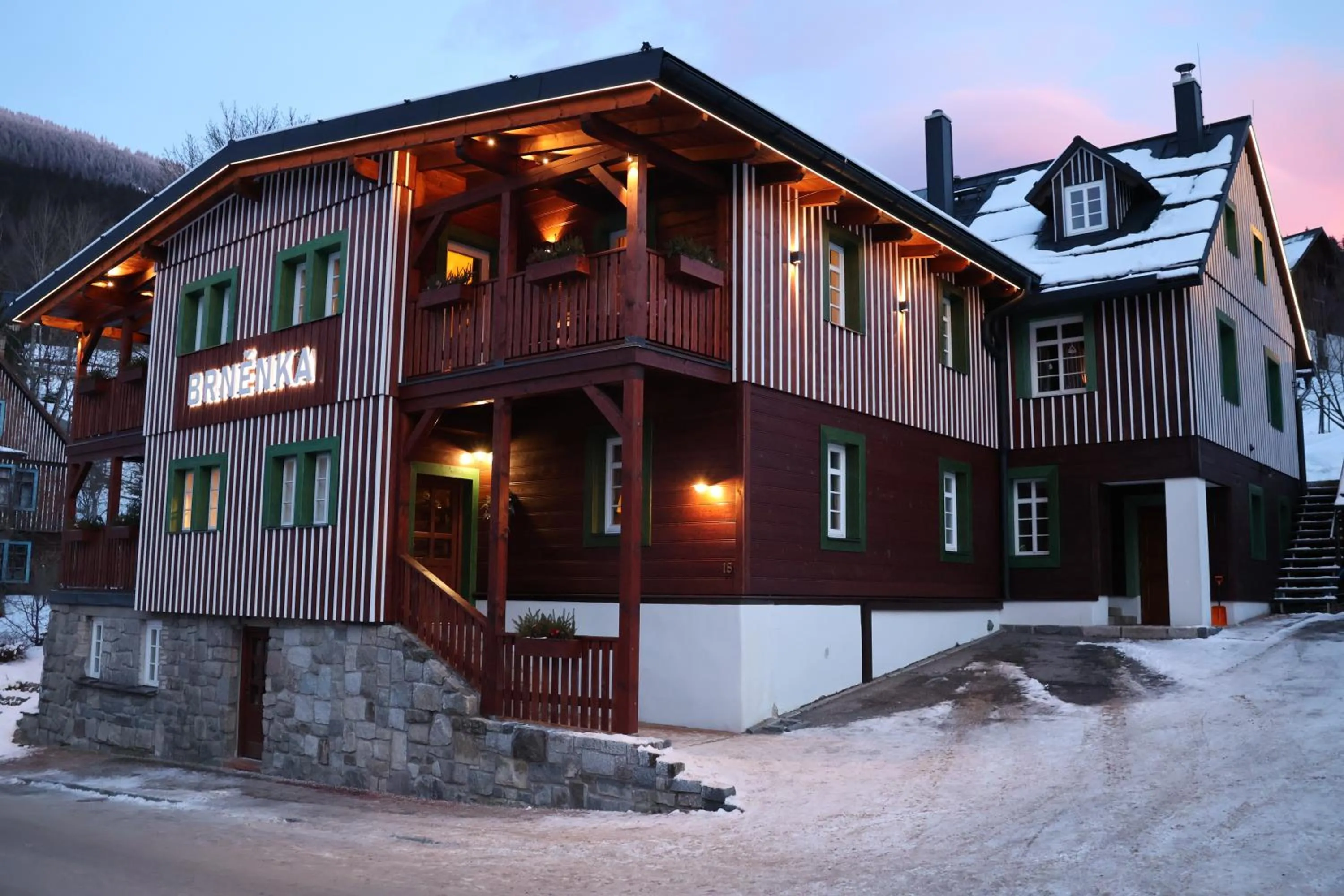 Property building in Penzion Brnenka