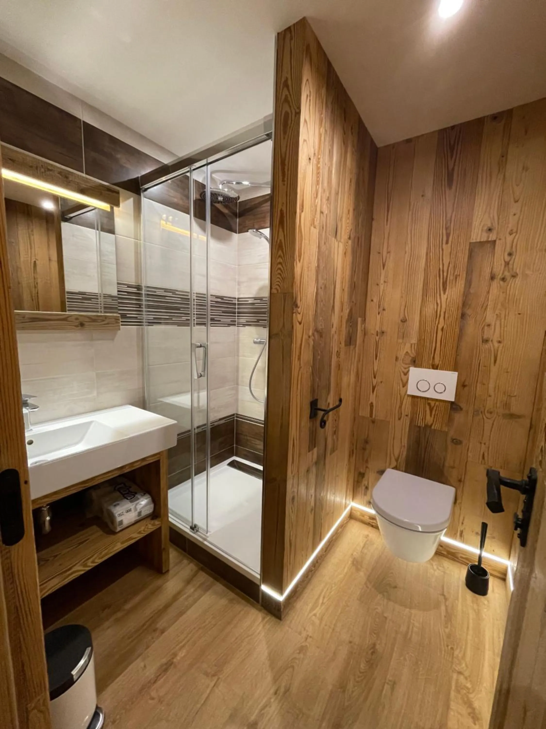 Shower in Penzion Brnenka