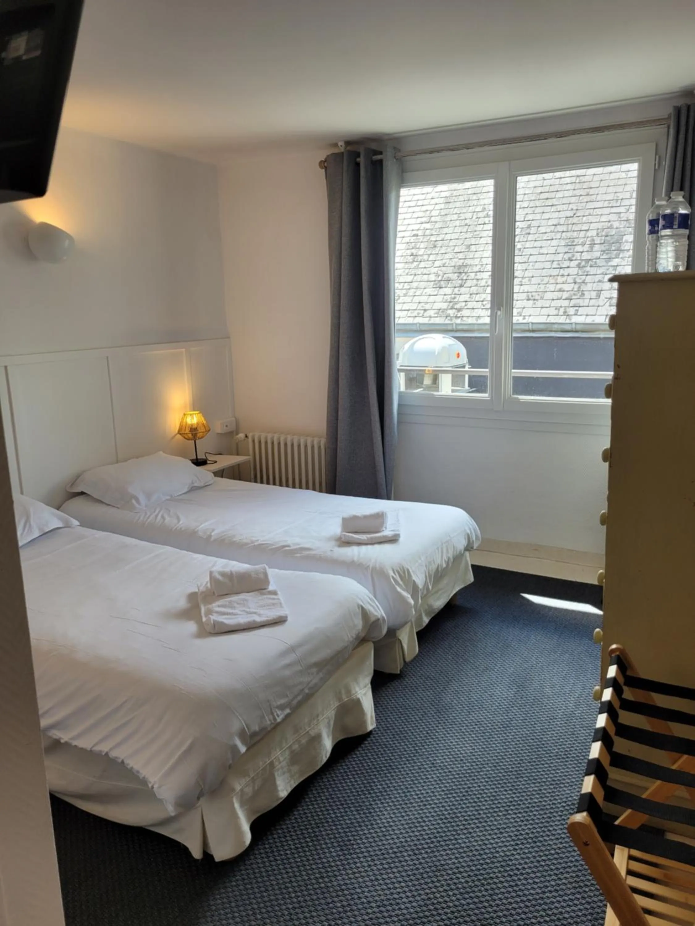 Bed in Hotel Duchesse Anne