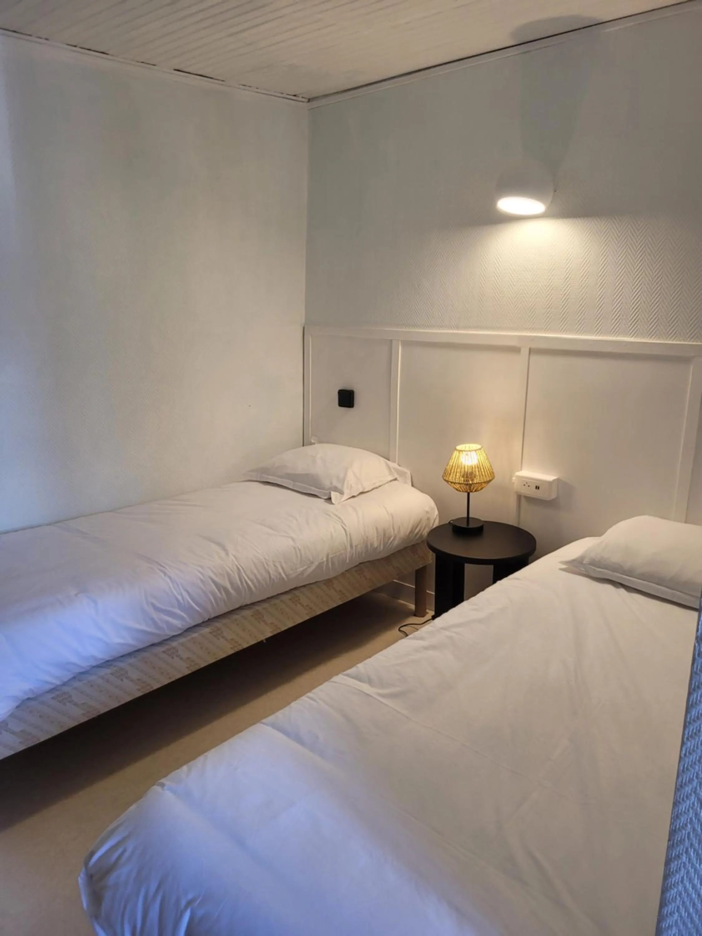 Bed in Hotel Duchesse Anne