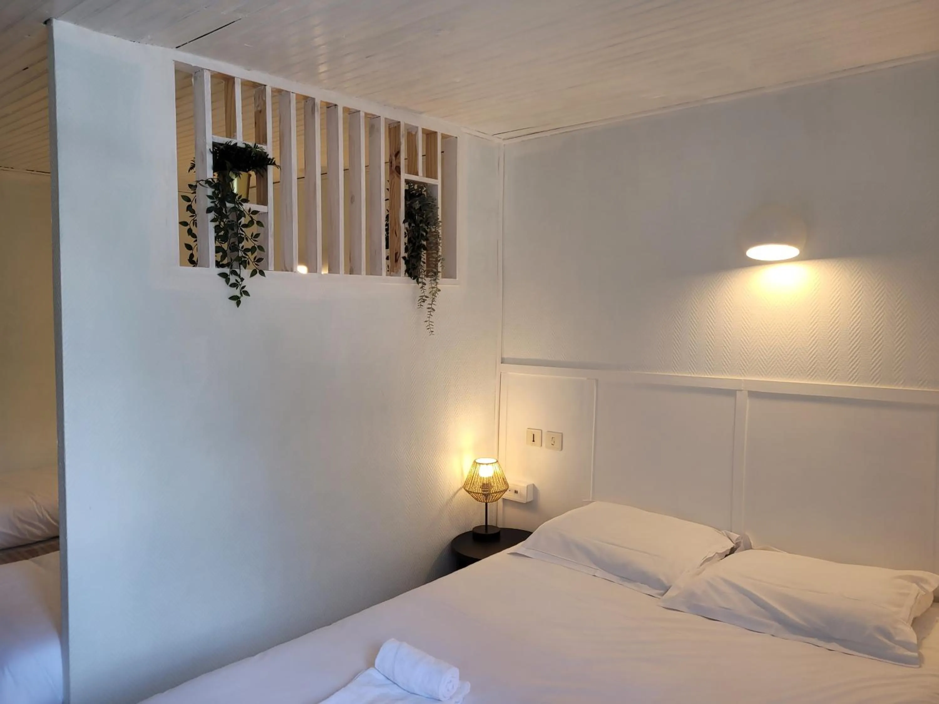 Bed in Hotel Duchesse Anne