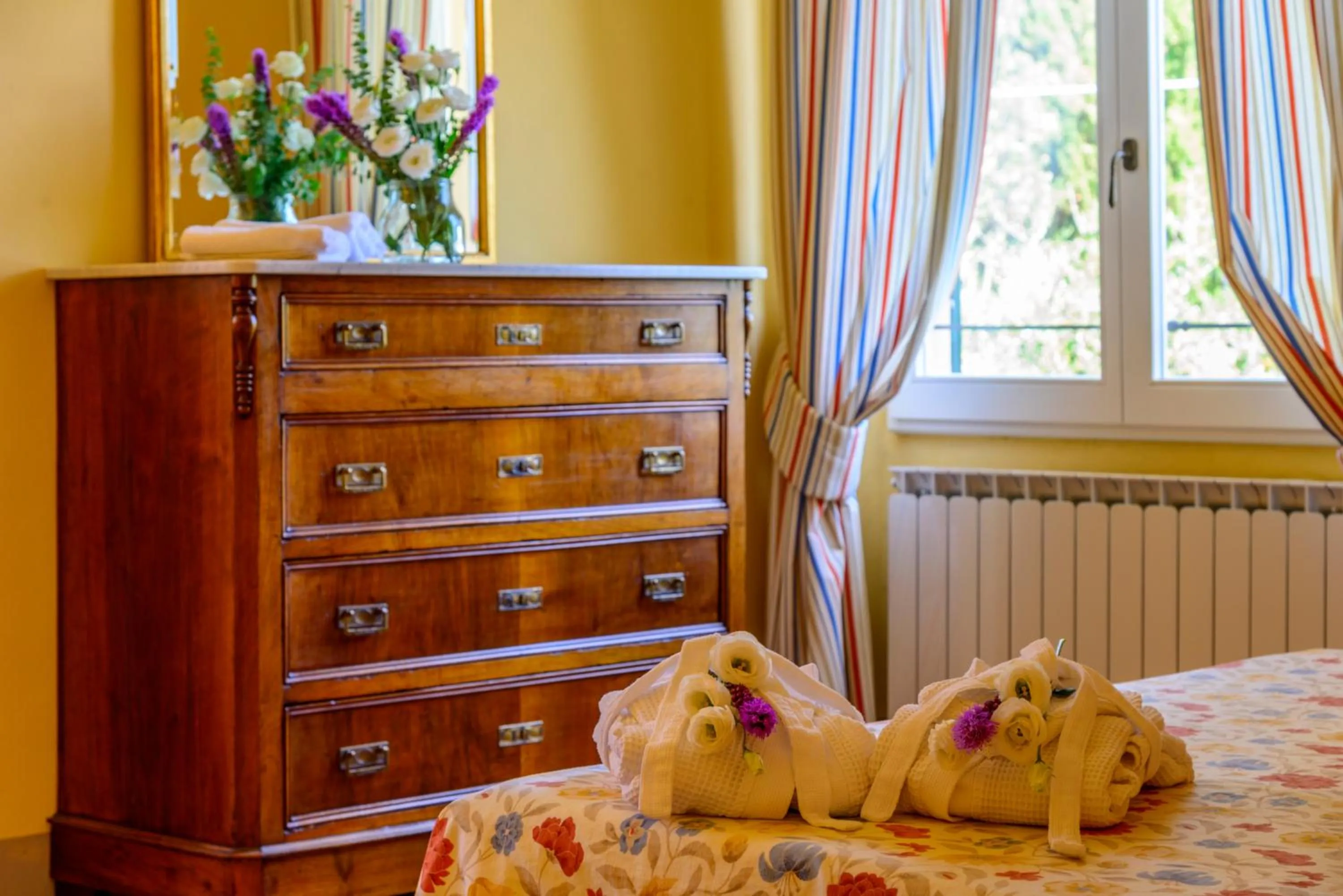 Decorative detail in Podere Vigliano