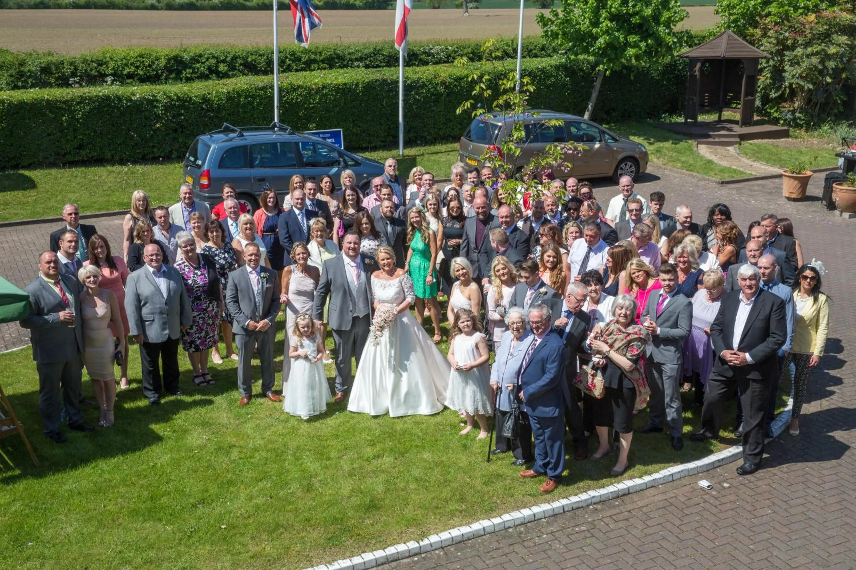 Garden in Best Western Gables Hotel