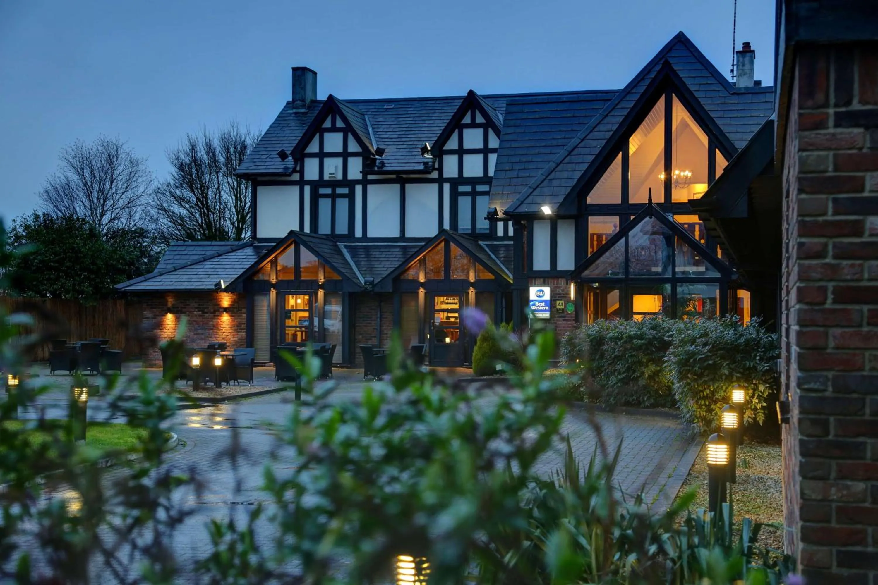 Property building in Best Western Gables Hotel