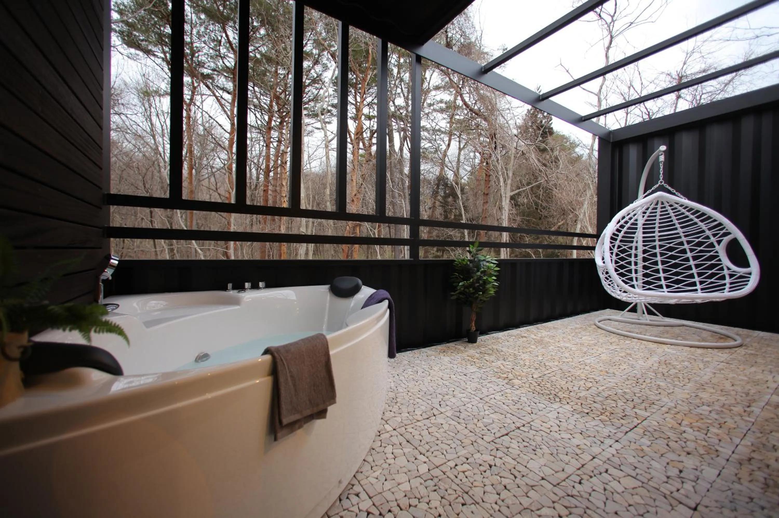 Bathroom in Nasu Highland Park Official Hotel Towa Pure Cottages
