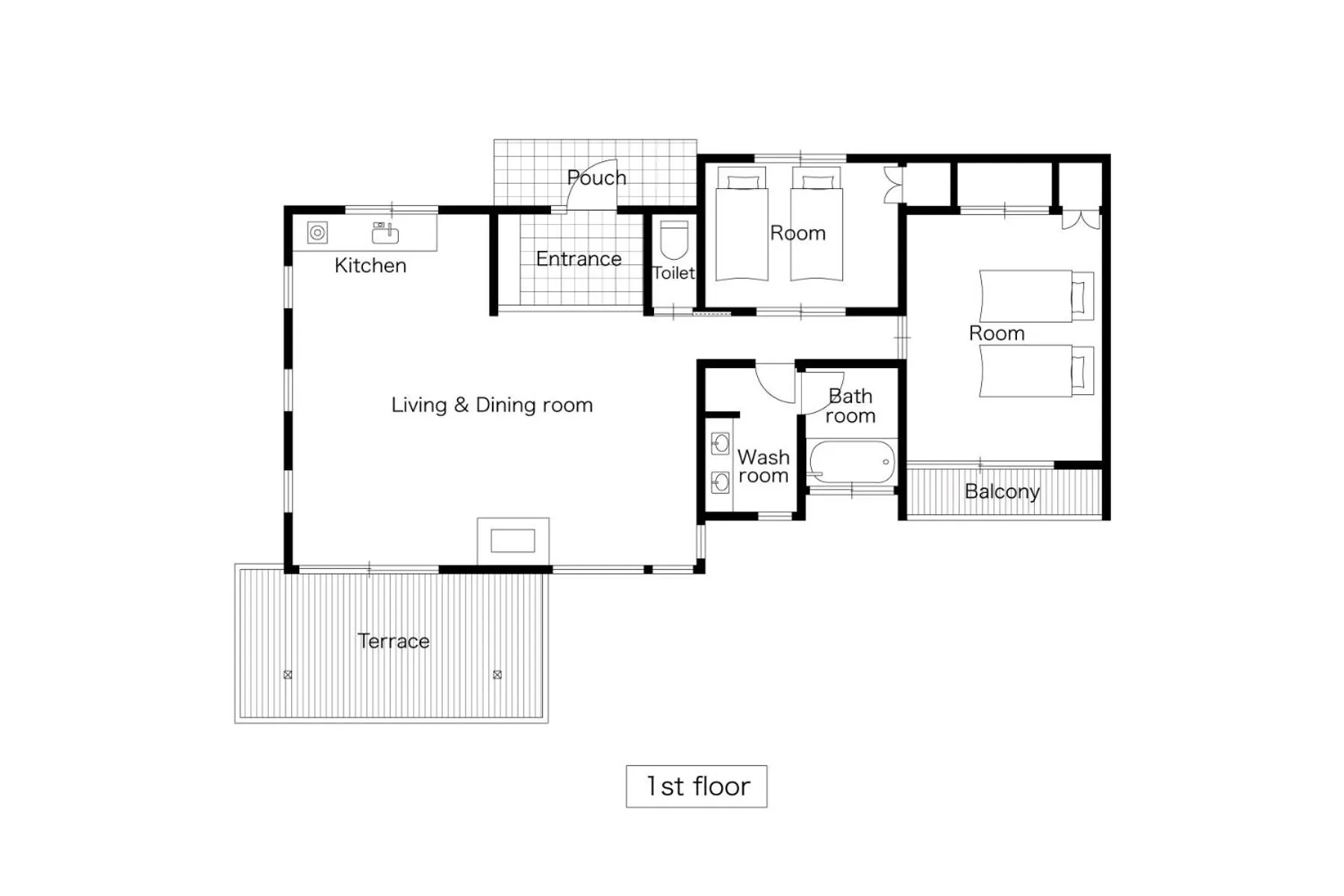 Floor Plan in Nasu Highland Park Official Hotel Towa Pure Cottages