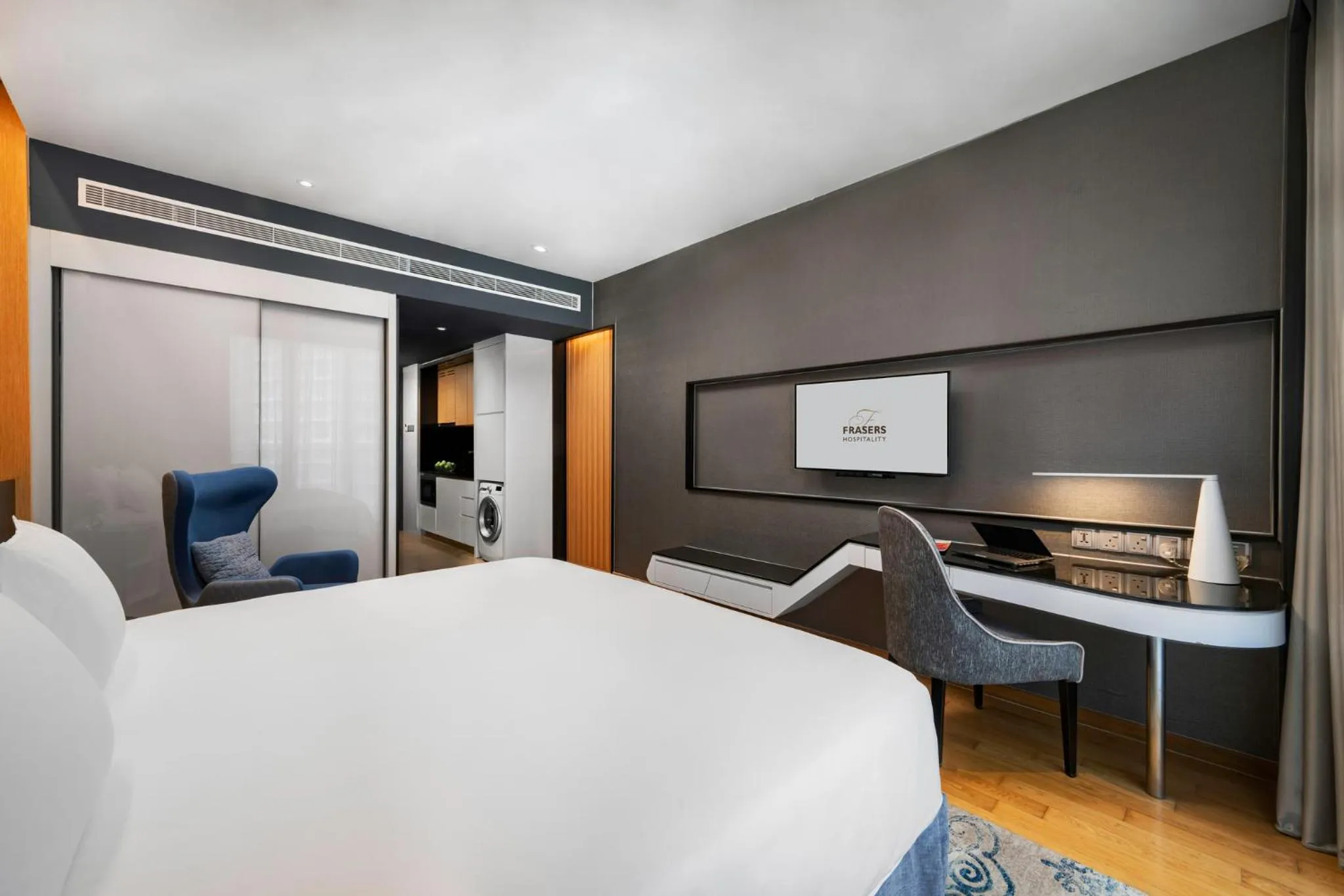 TV and multimedia, Bed in Fraser Place Puteri Harbour