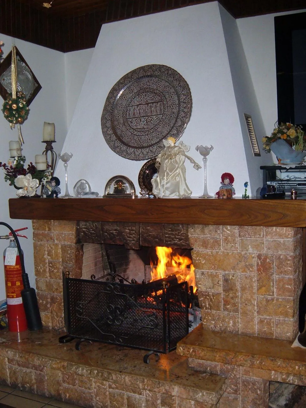 Decorative detail in Hotel Bruna