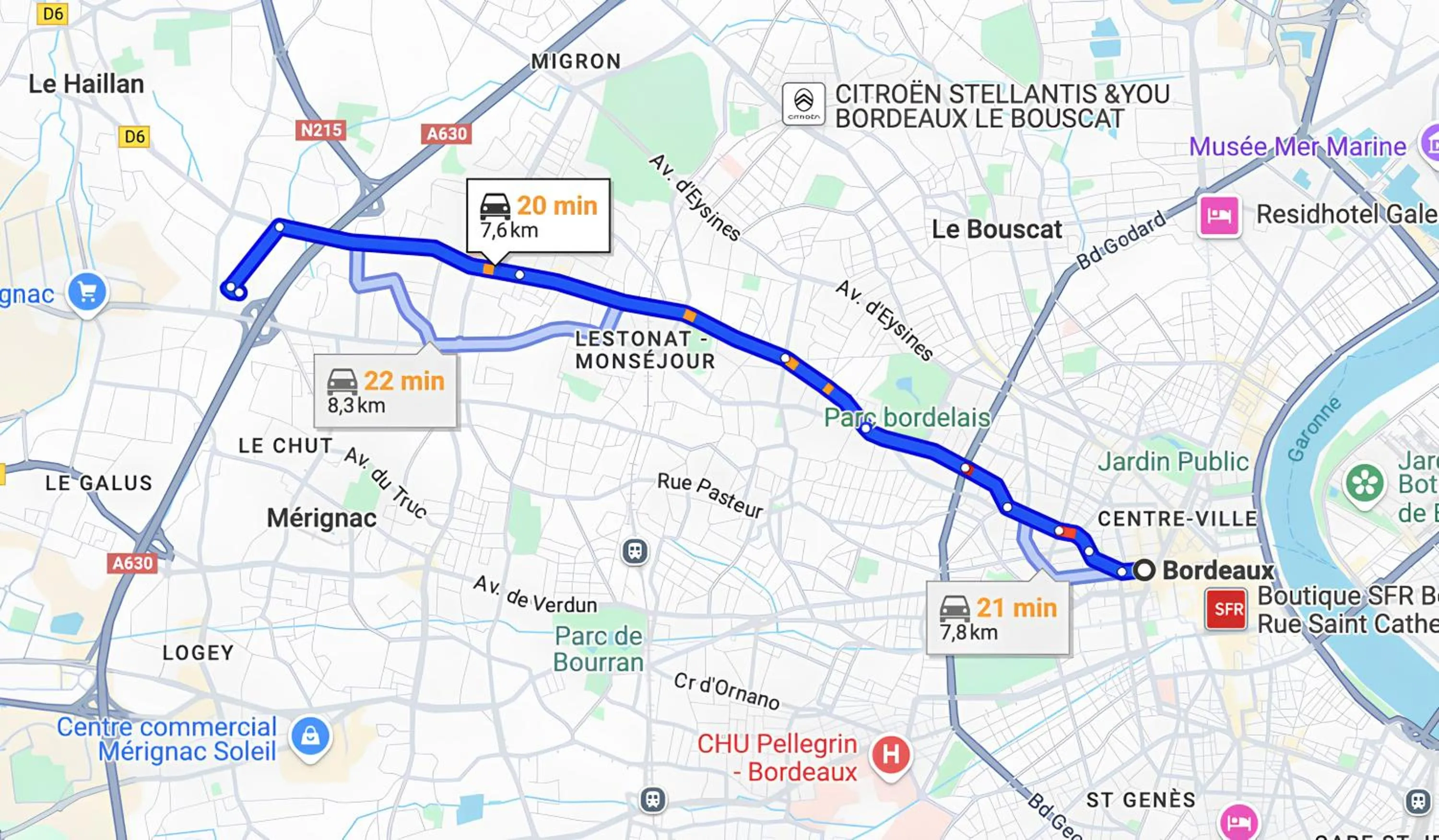 Bird's eye view in Best Western Saint Exupéry Eysines - Bordeaux Ouest