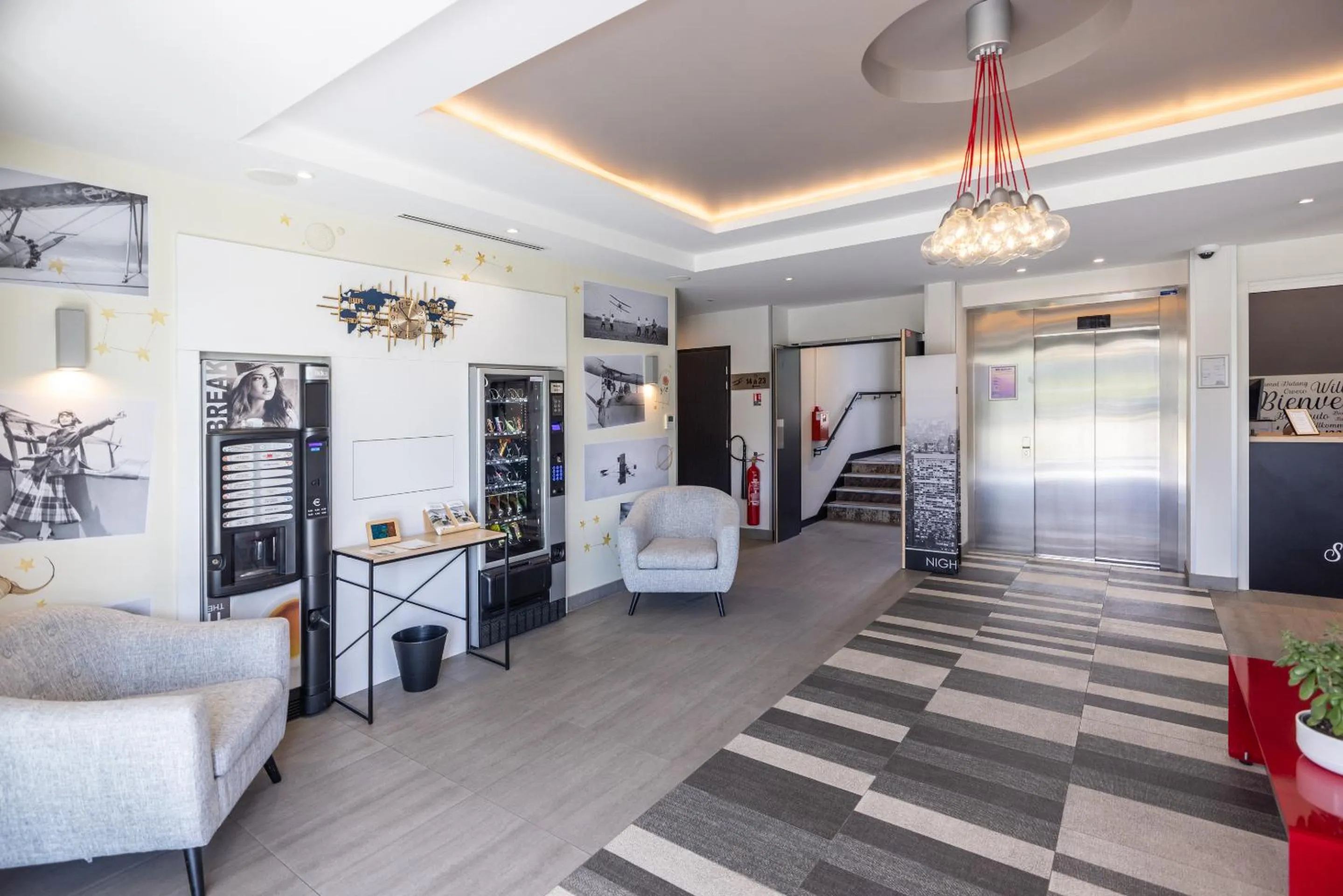 Living room in Best Western Saint Exupéry Eysines - Bordeaux Ouest