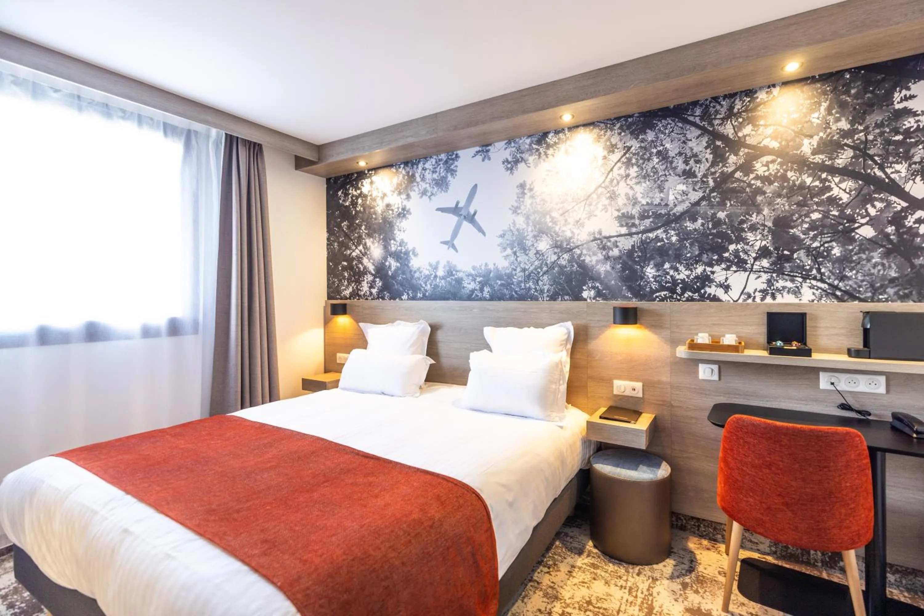 Bed in Best Western Saint Exupéry Eysines - Bordeaux Ouest