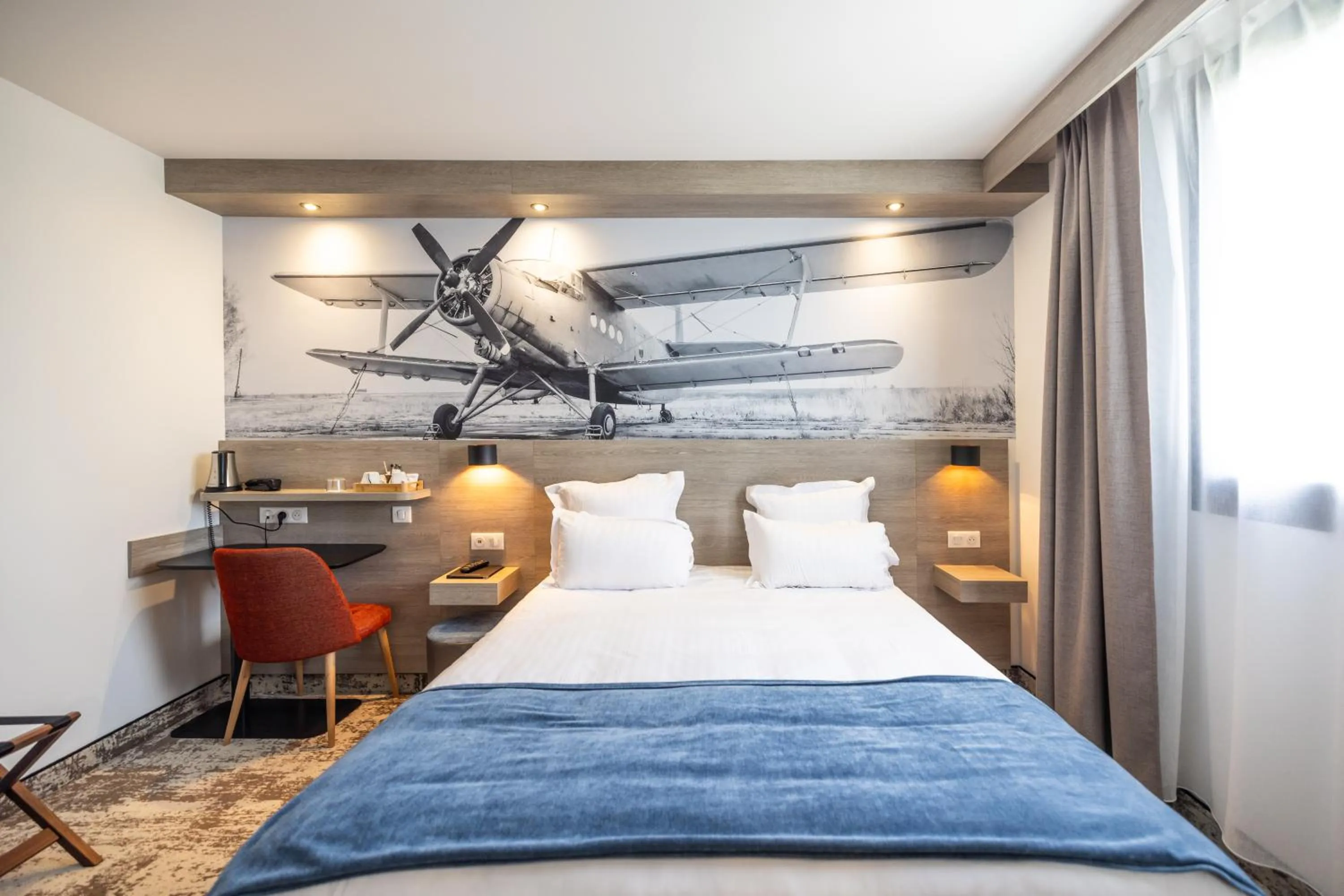 Bed in Best Western Saint Exupéry Eysines - Bordeaux Ouest