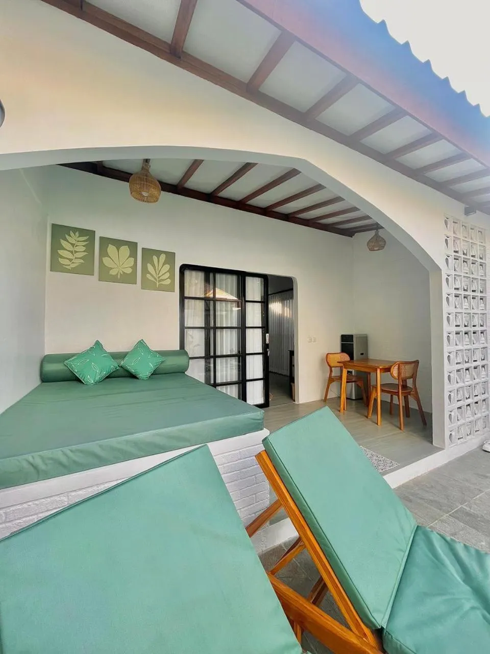 Balcony/Terrace in Cozy Cottages Lombok