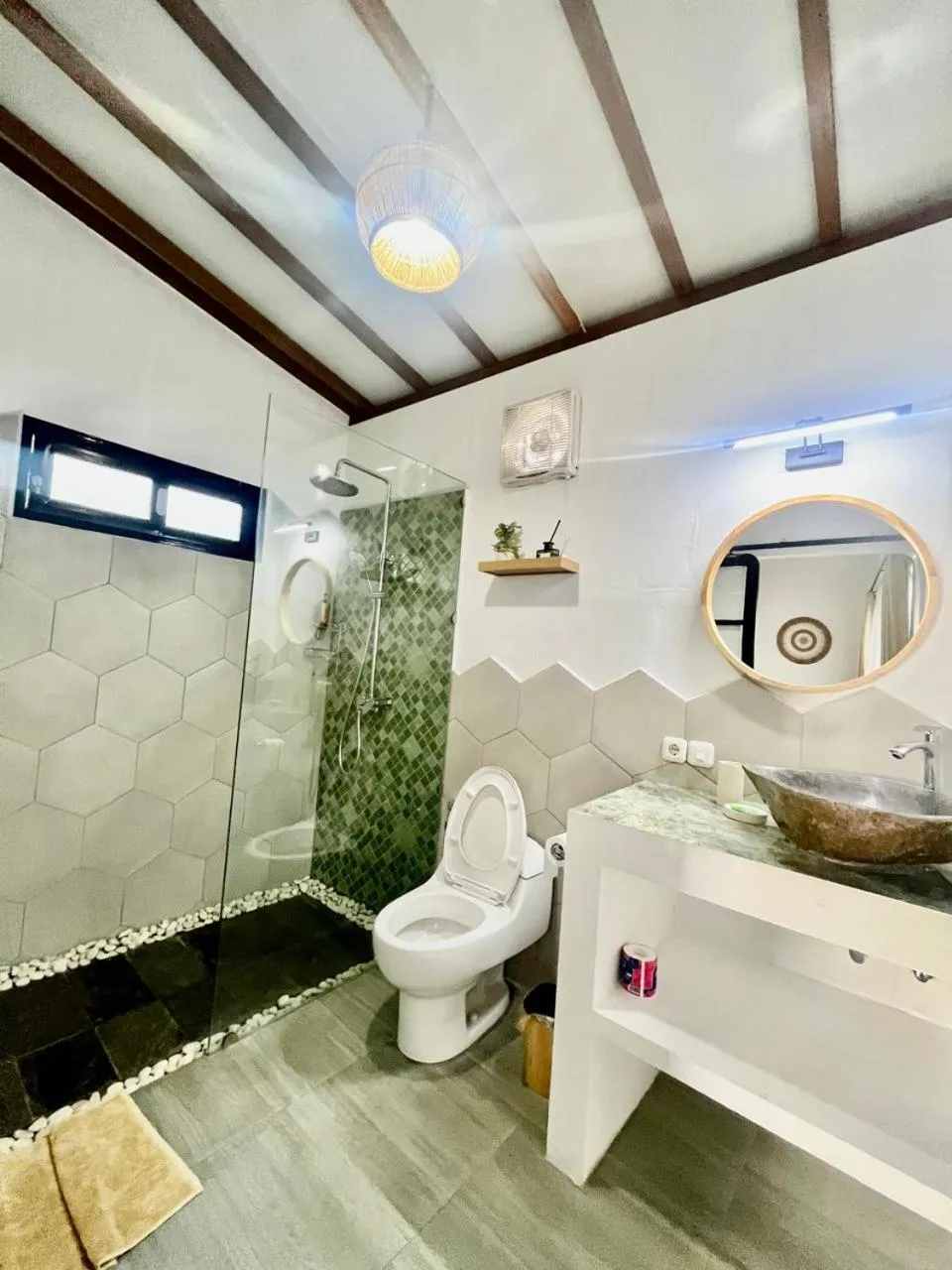 Bathroom in Cozy Cottages Lombok