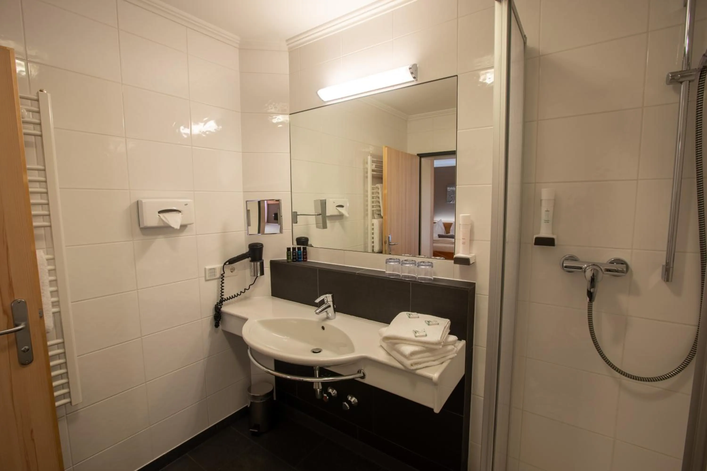 Bathroom in Hotel Auwirt Zentrum