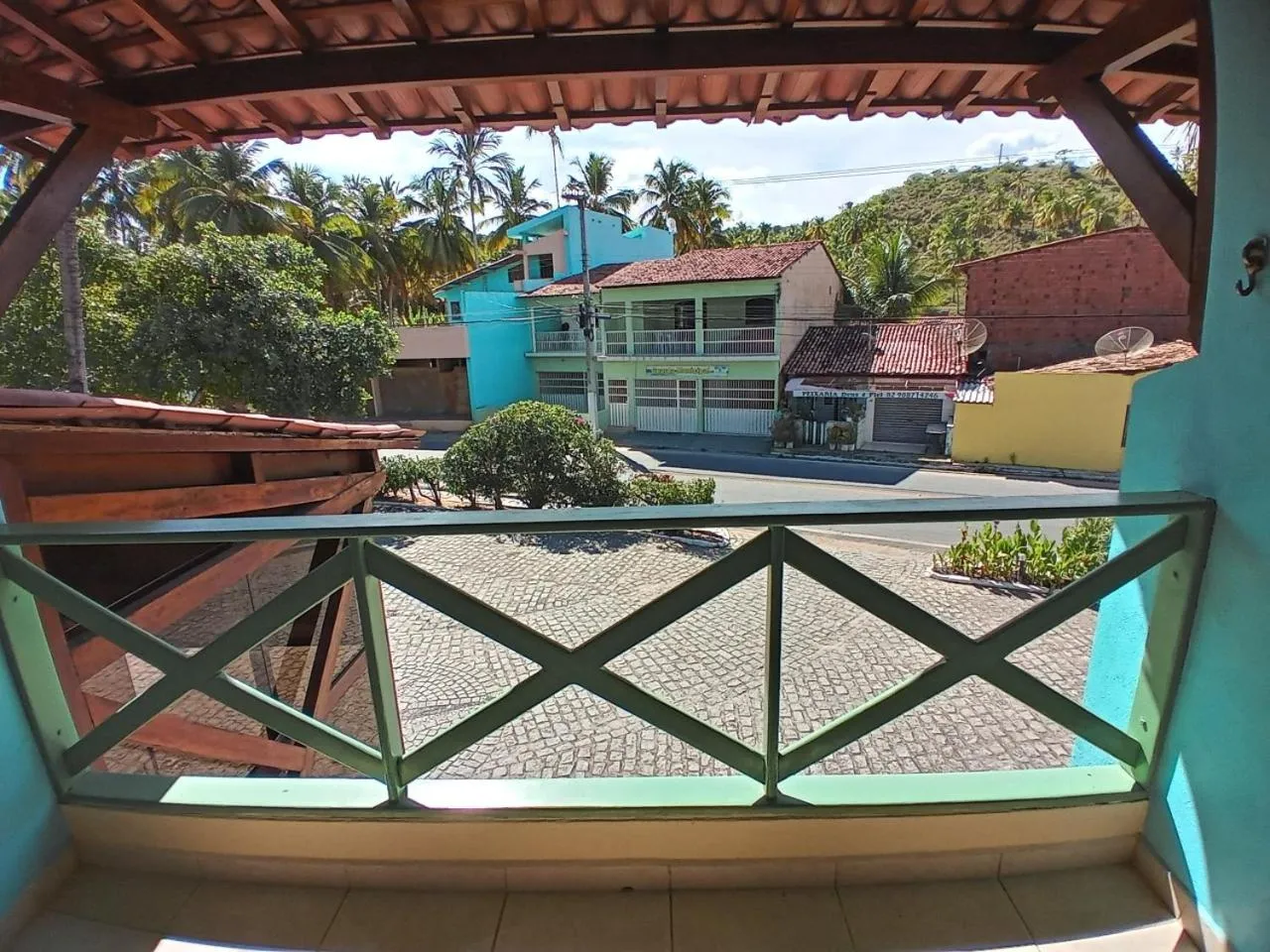 Balcony/Terrace in Albacora Praia Hotel