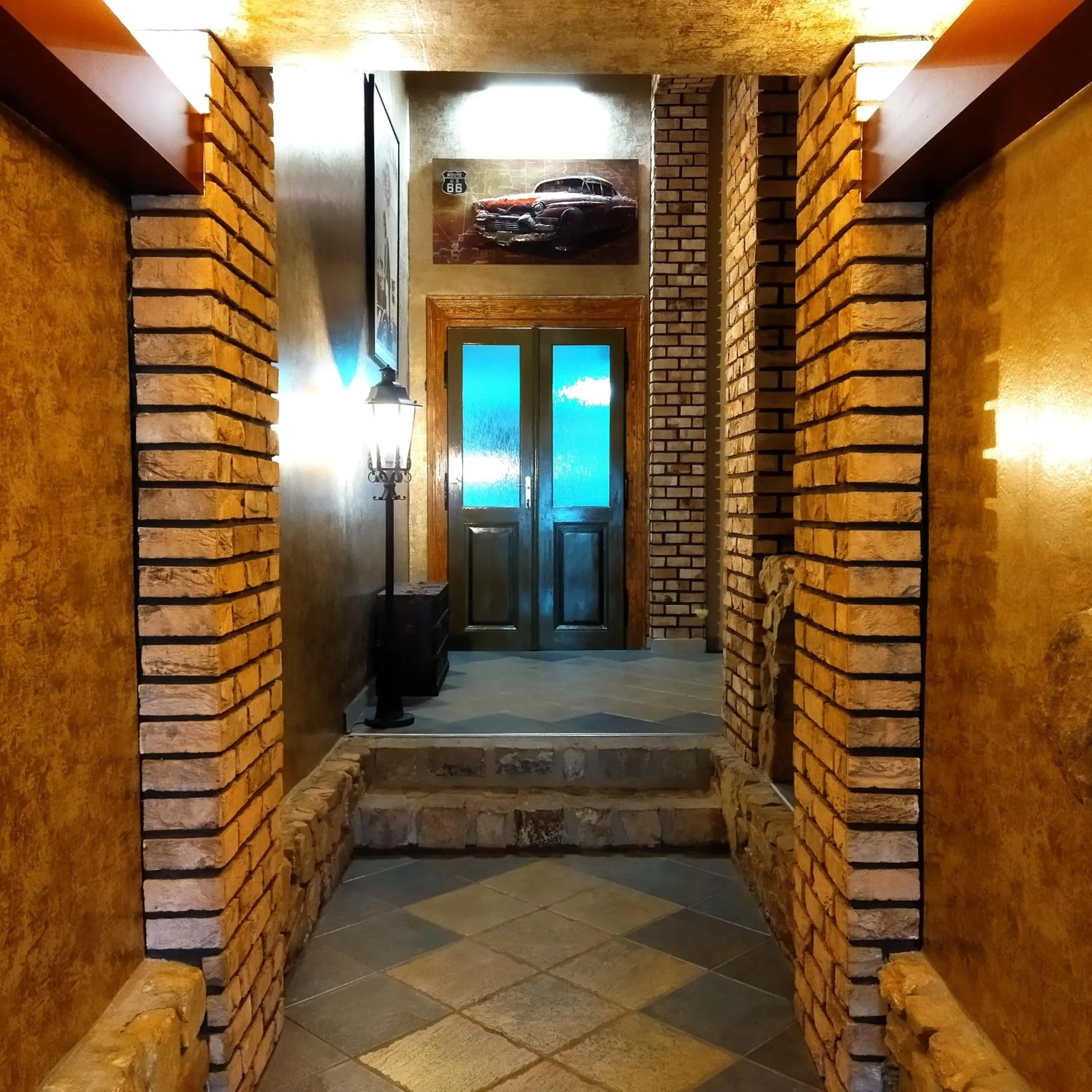 Decorative detail in Hotel Cade