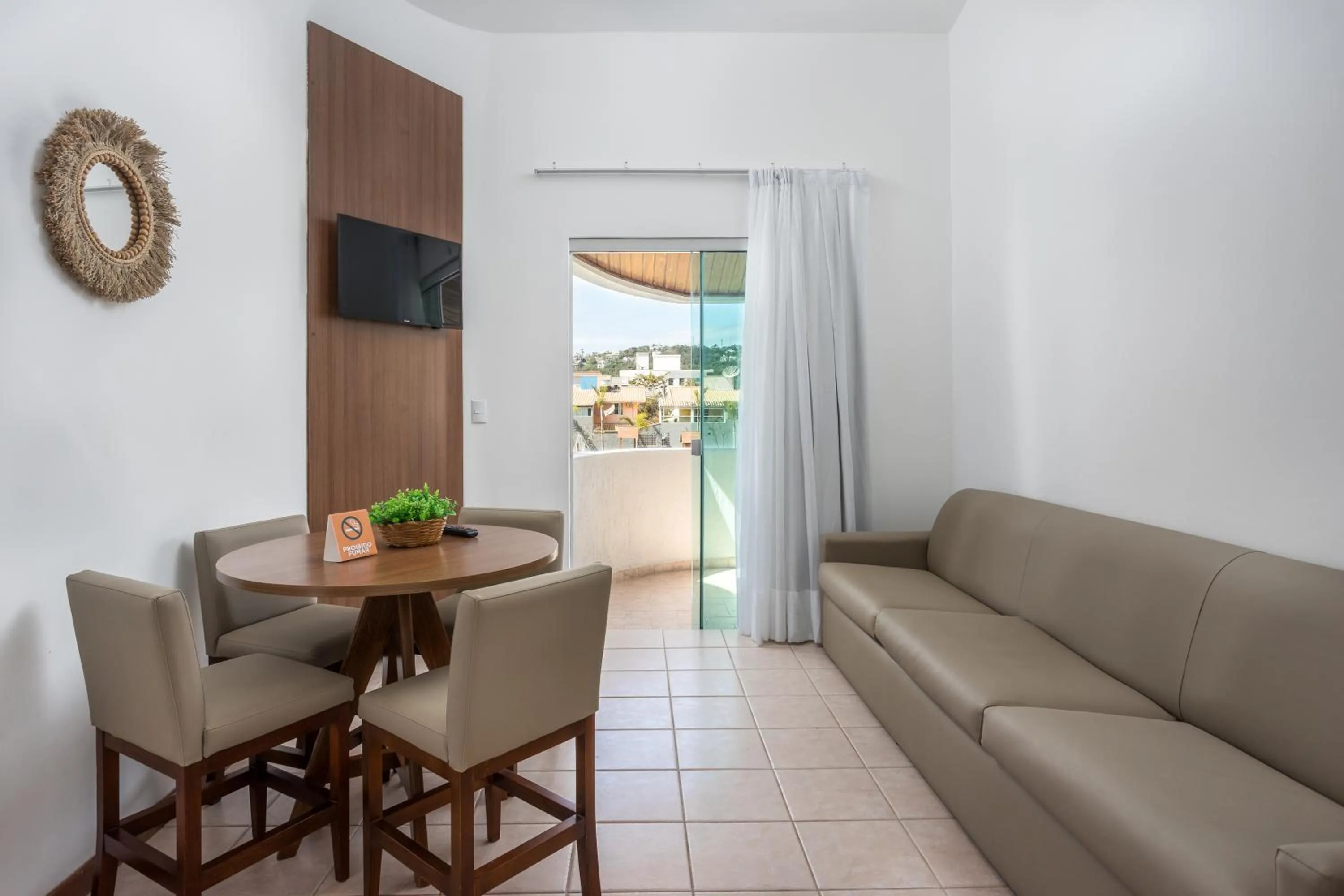 Living room in Makkai Resort Hotel Bombinhas