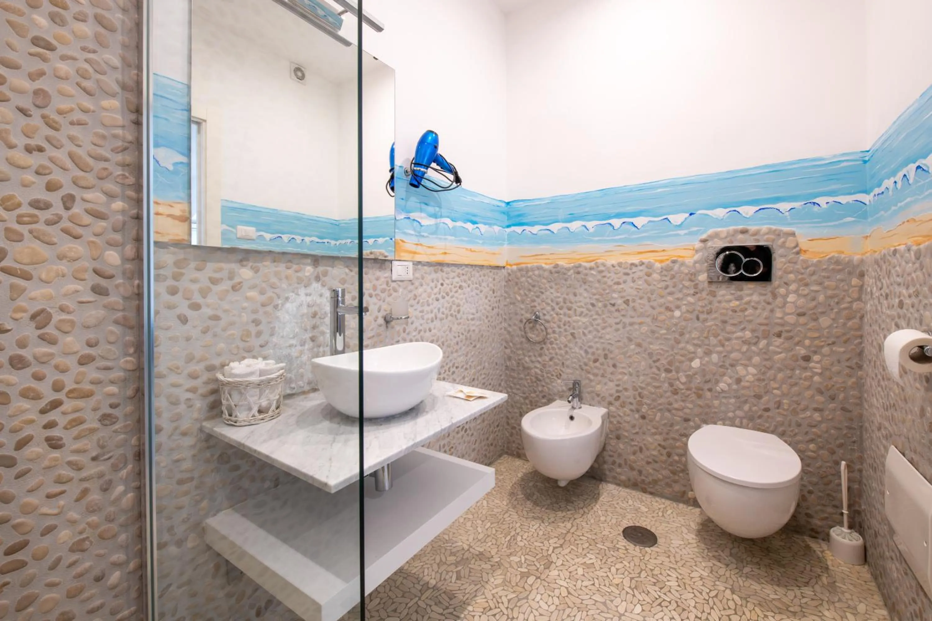 Bathroom in Il Ciottolo Sorrento