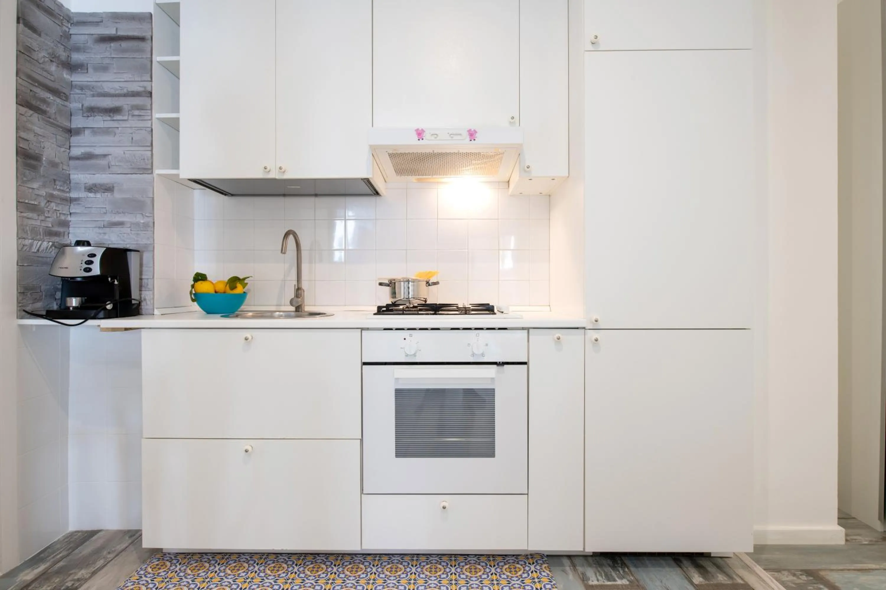 Kitchen or kitchenette in Il Ciottolo Sorrento