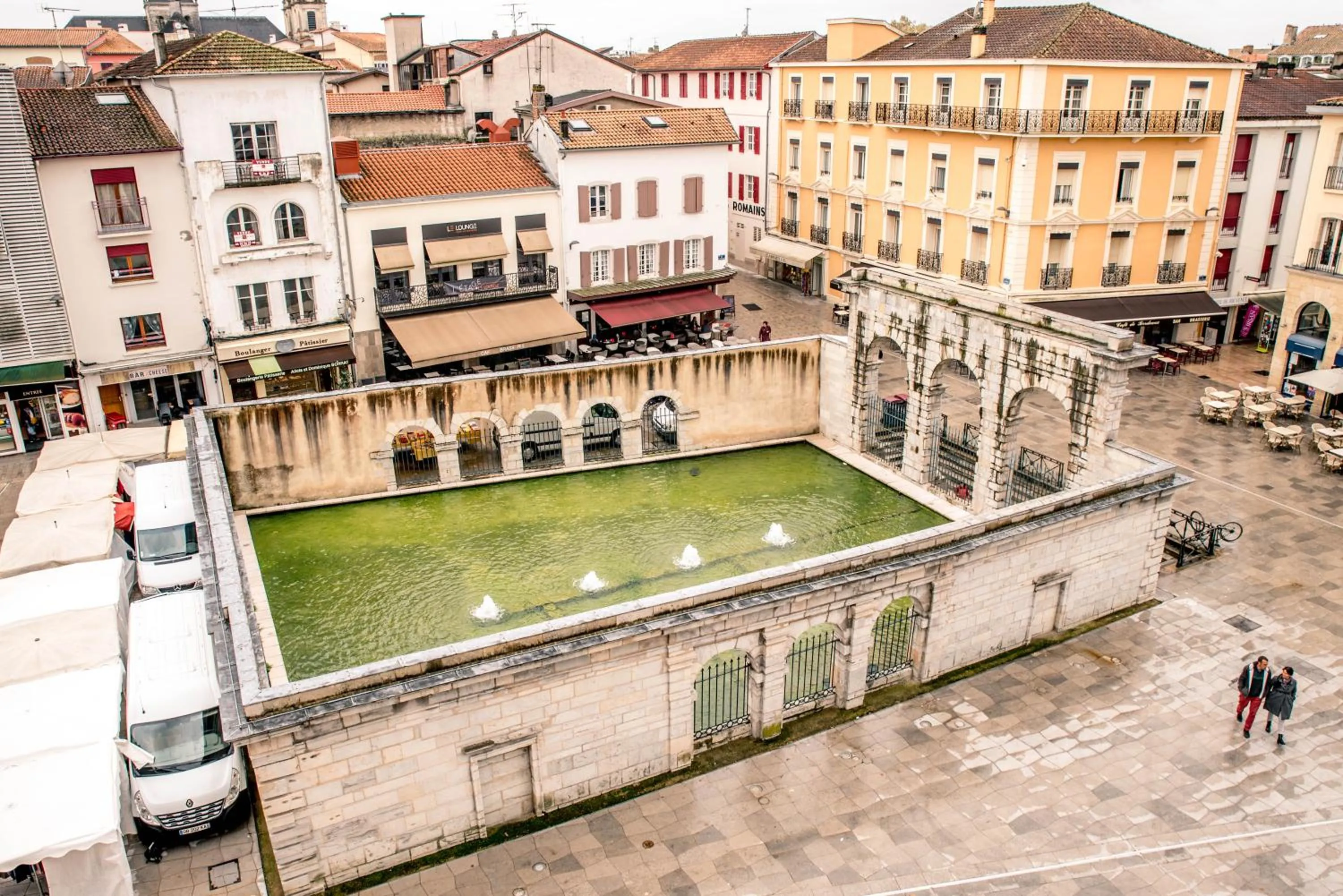 Bird's eye view in Hôtel le Vascon