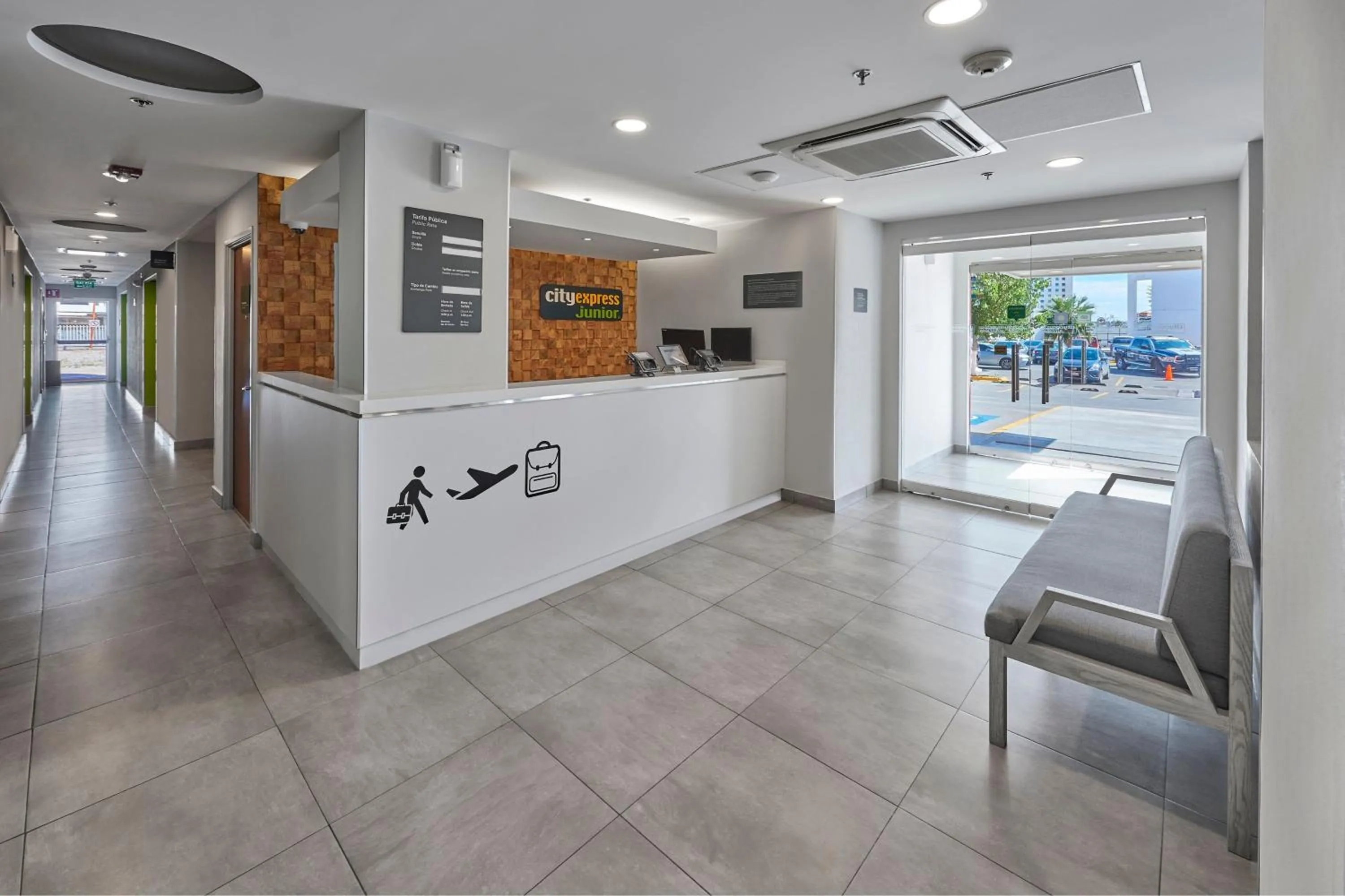 Lobby or reception in City Express Junior by Marriott Juarez Consulado