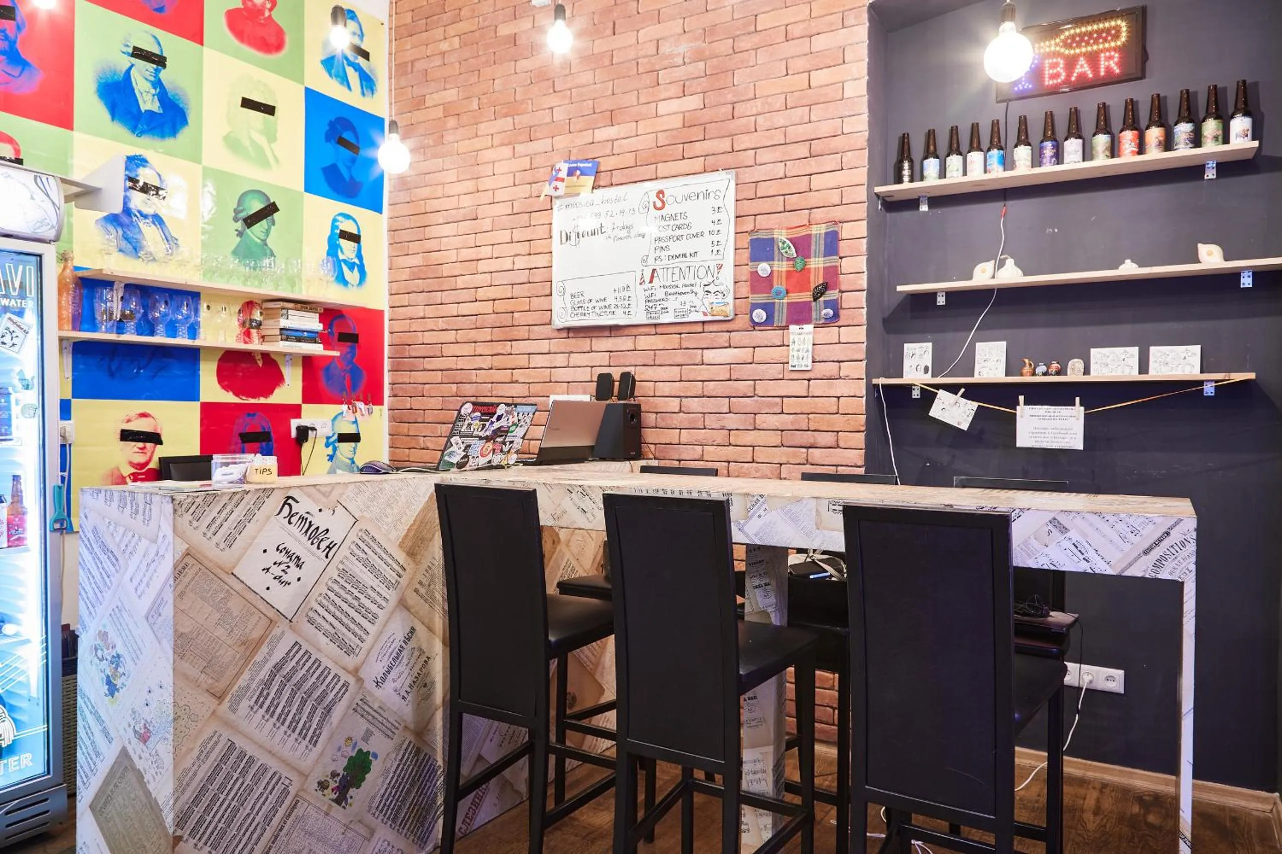 Lobby or reception in Moosica Hostel