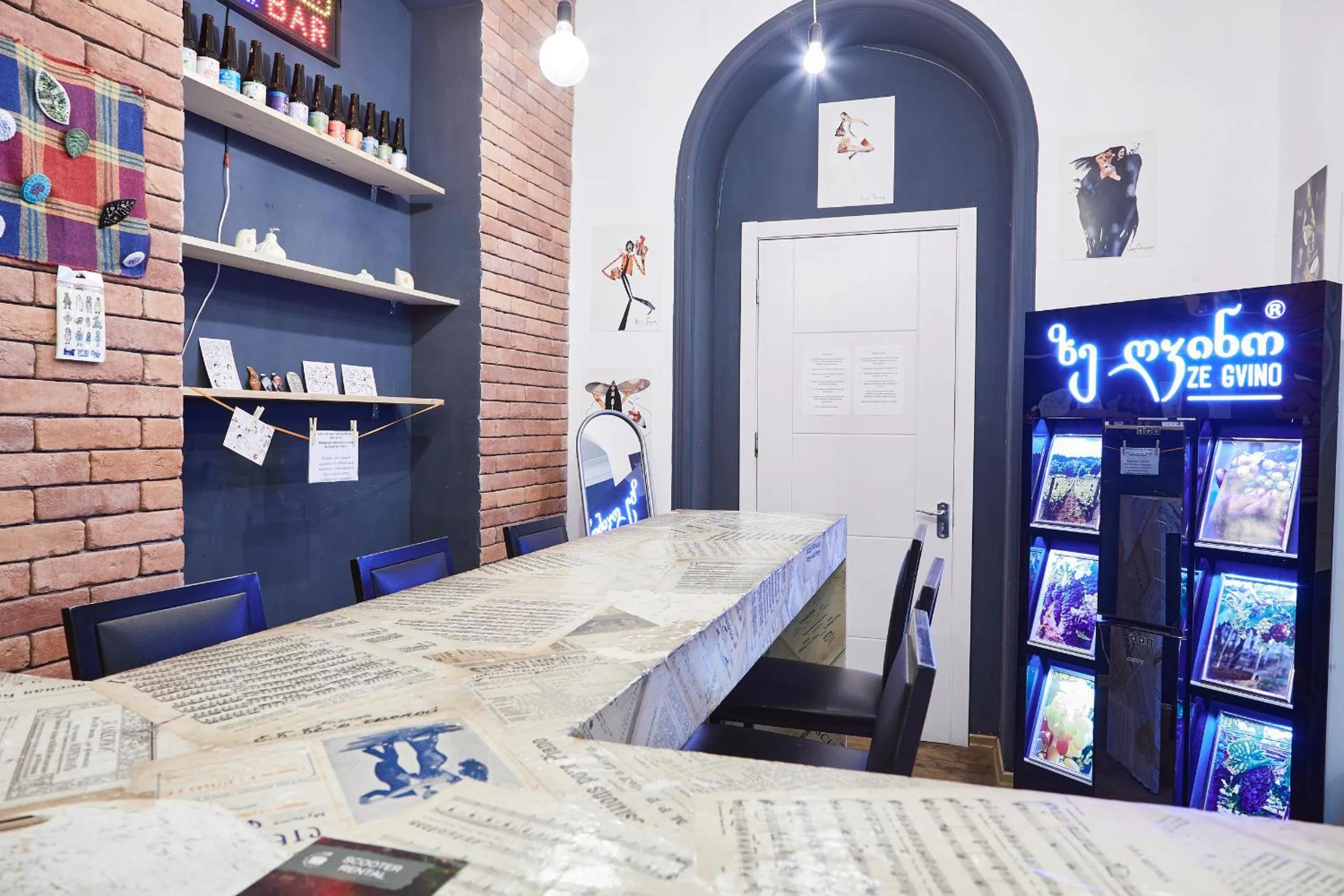 Lobby or reception in Moosica Hostel