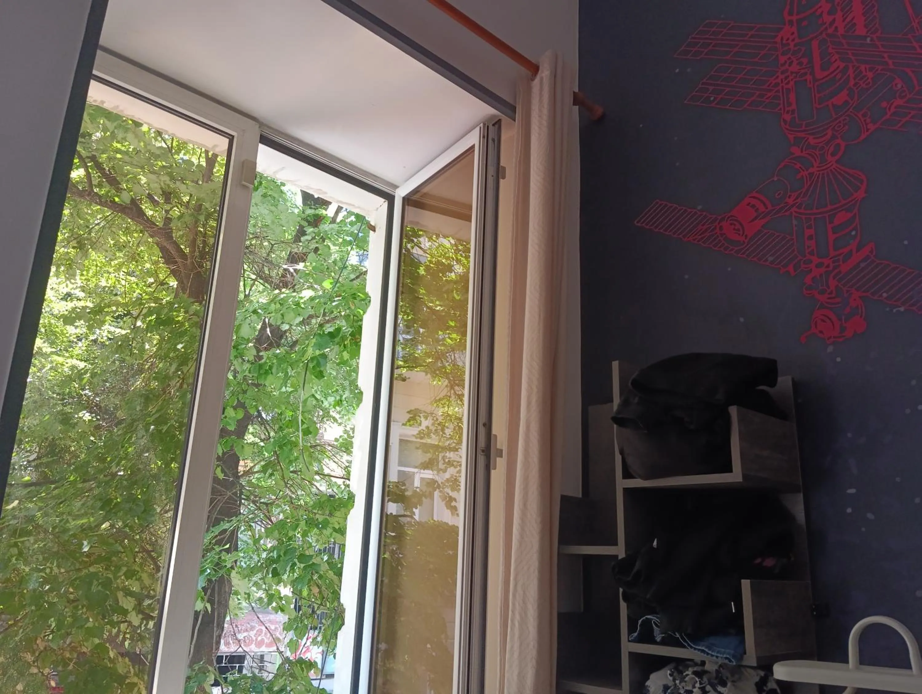 View (from property/room) in Moosica Hostel