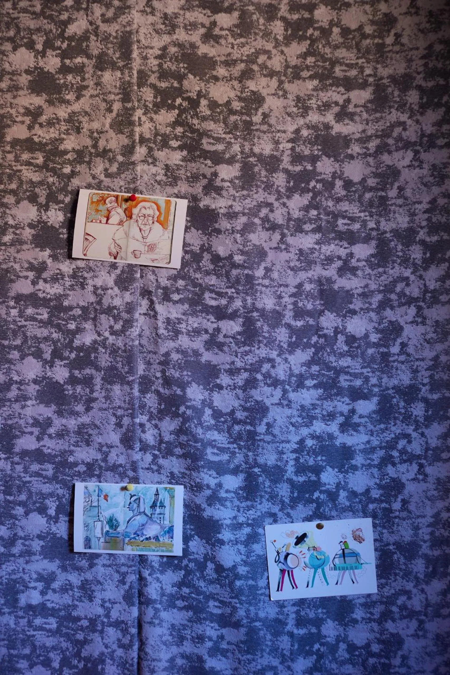 Decorative detail in Moosica Hostel