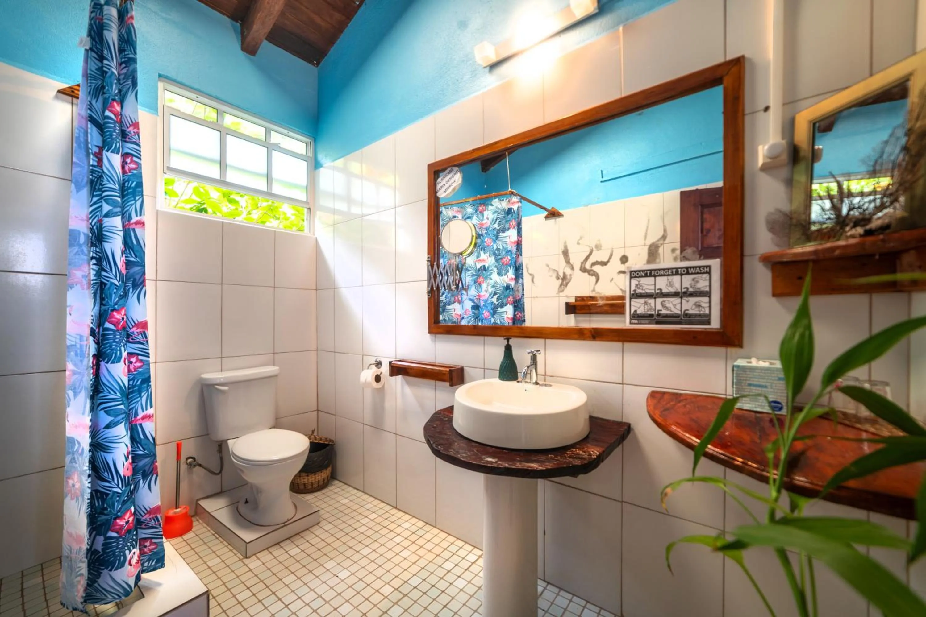 Shower in Hibiscus Valley Inn