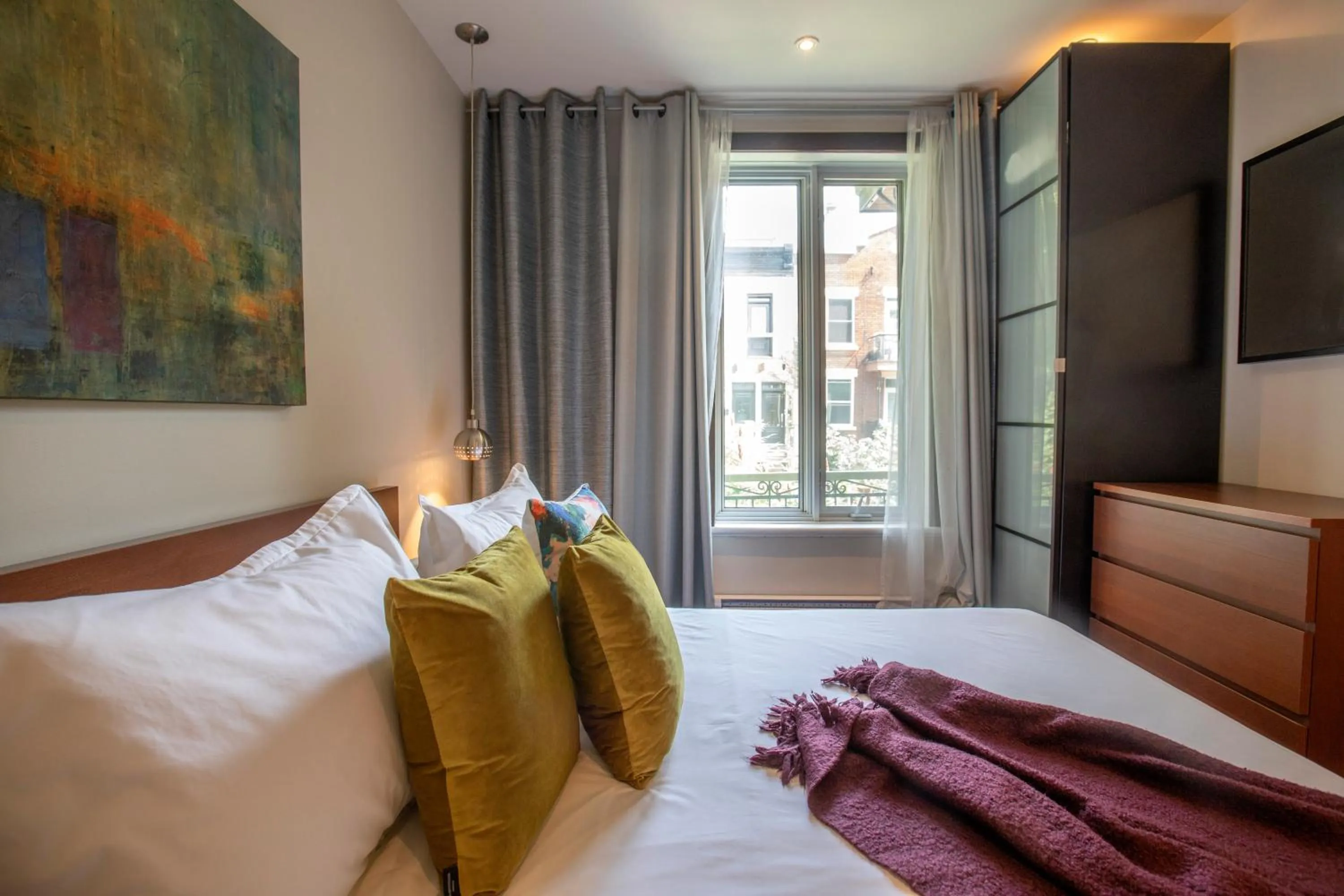 Bed in Lofts Jacques-Cartier Free Parking