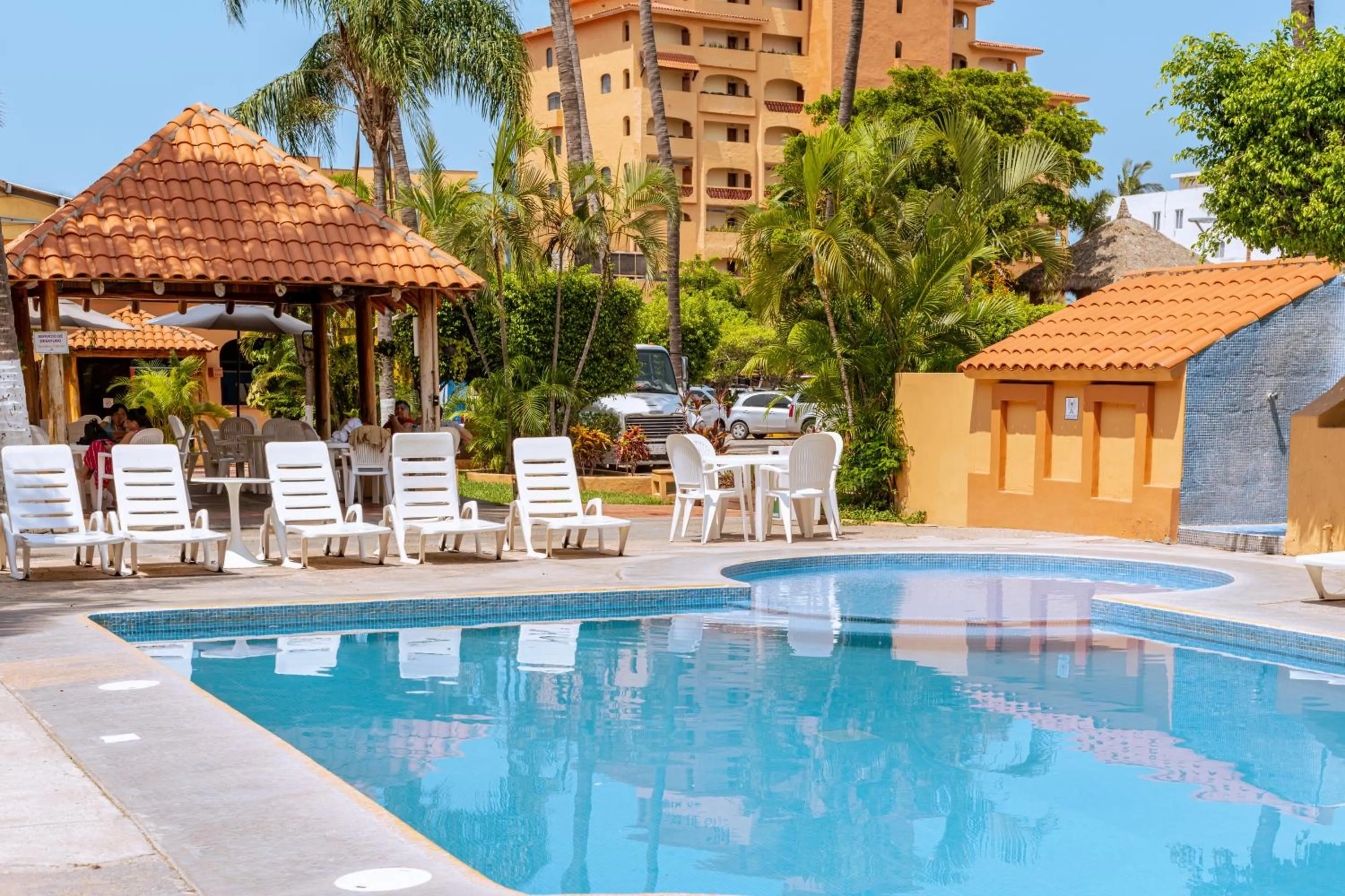 Swimming pool in Hotel Margaritas