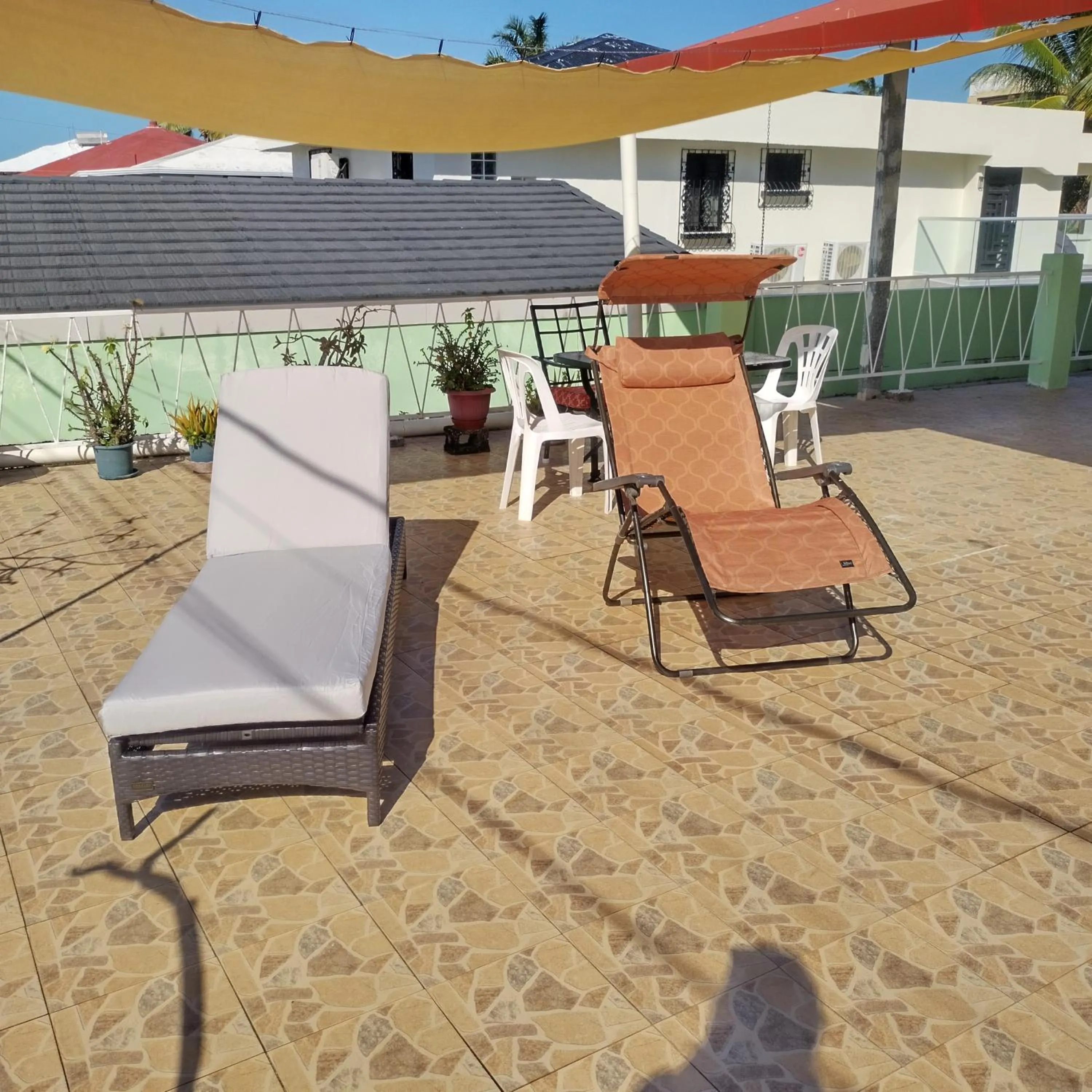 Patio in The Red Hut Inn