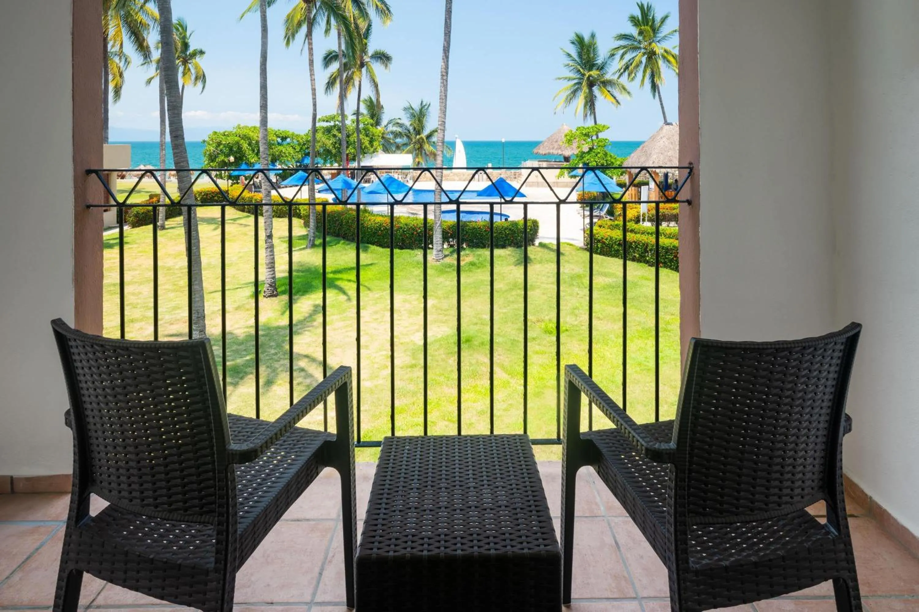 Balcony/Terrace in Grand Decameron Complex Bucerias, A Trademark All-Inclusive Resort