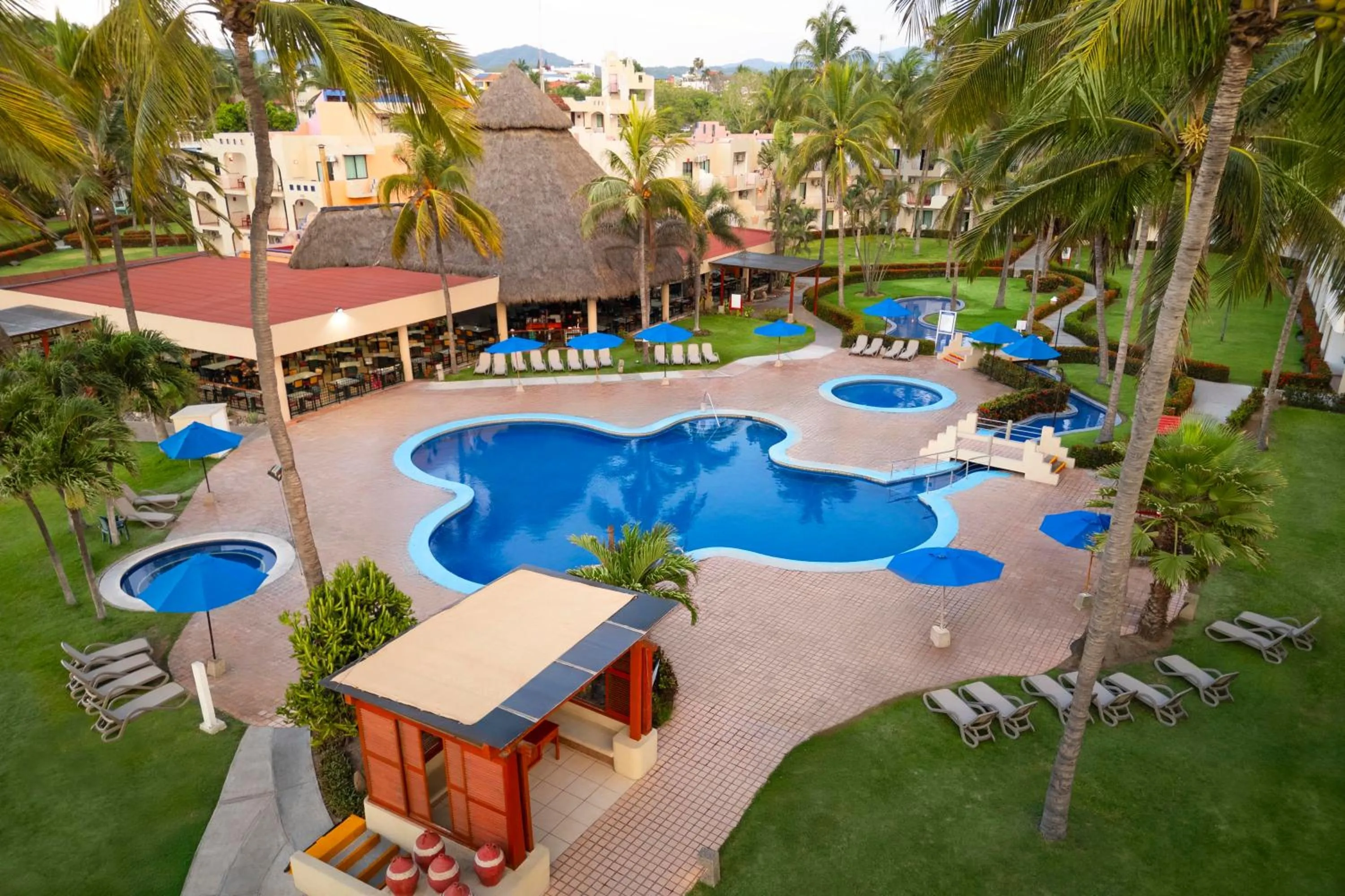 Bird's eye view in Grand Decameron Complex Bucerias, A Trademark All-Inclusive Resort