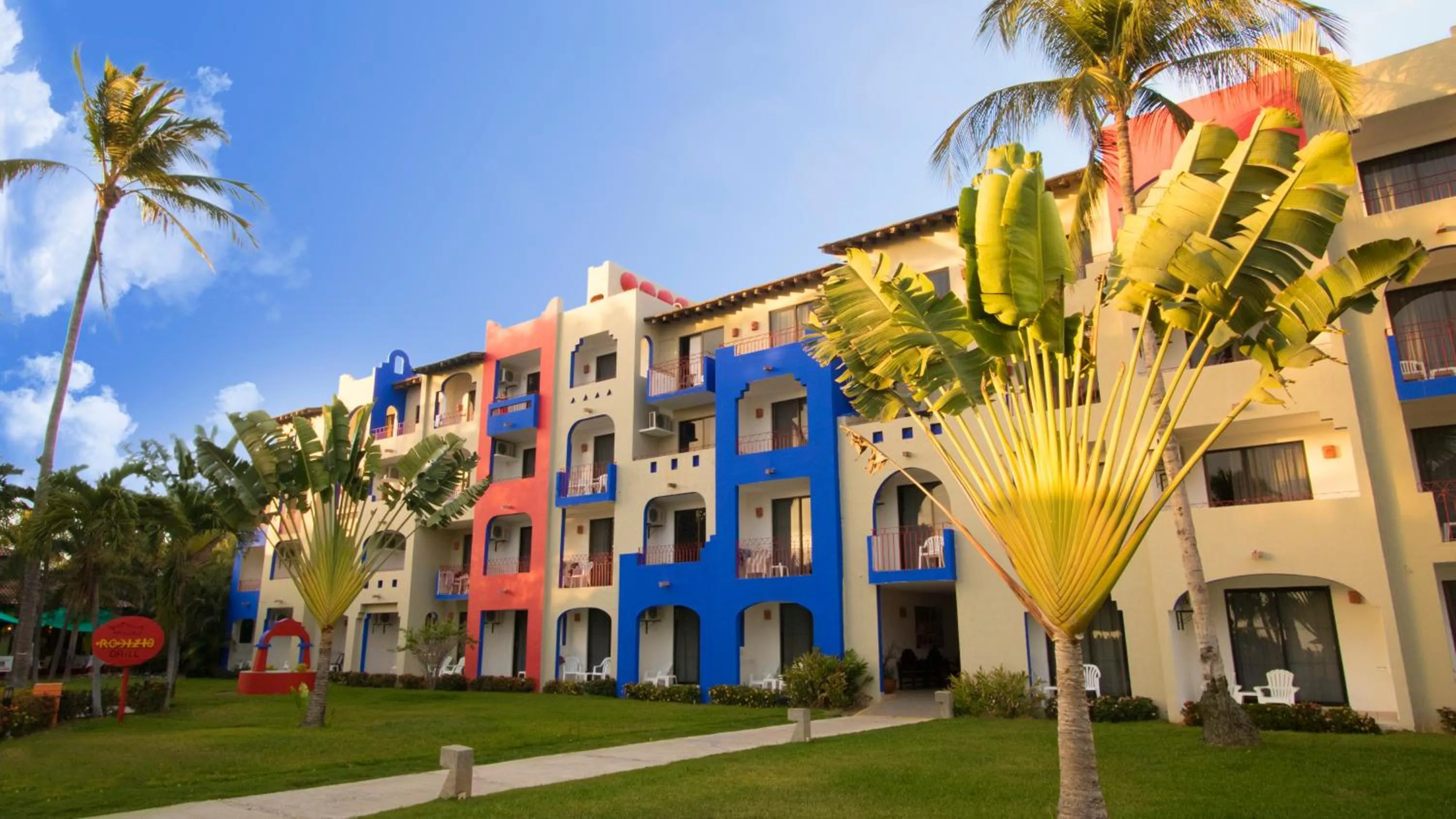 Property building in Grand Decameron Complex Bucerias, A Trademark All-Inclusive Resort