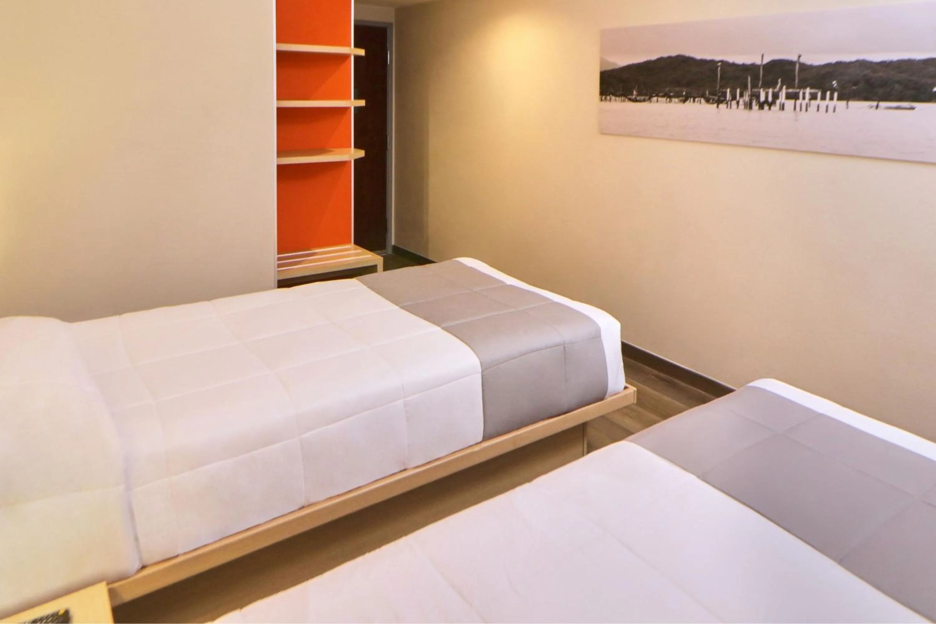 Bedroom, Bed in City Express Junior by Marriott Tijuana Otay