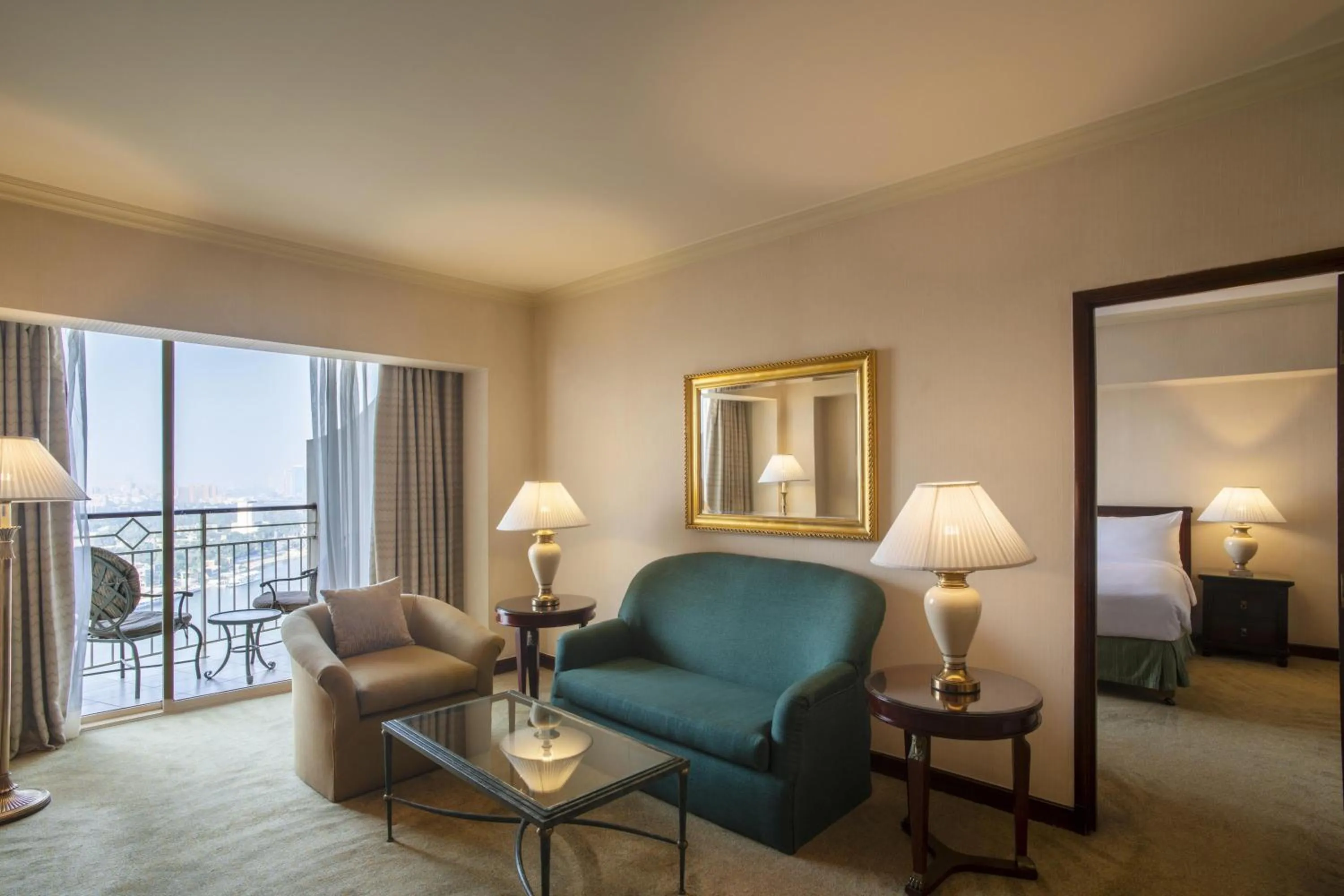 Living room in Hilton Cairo Grand Nile