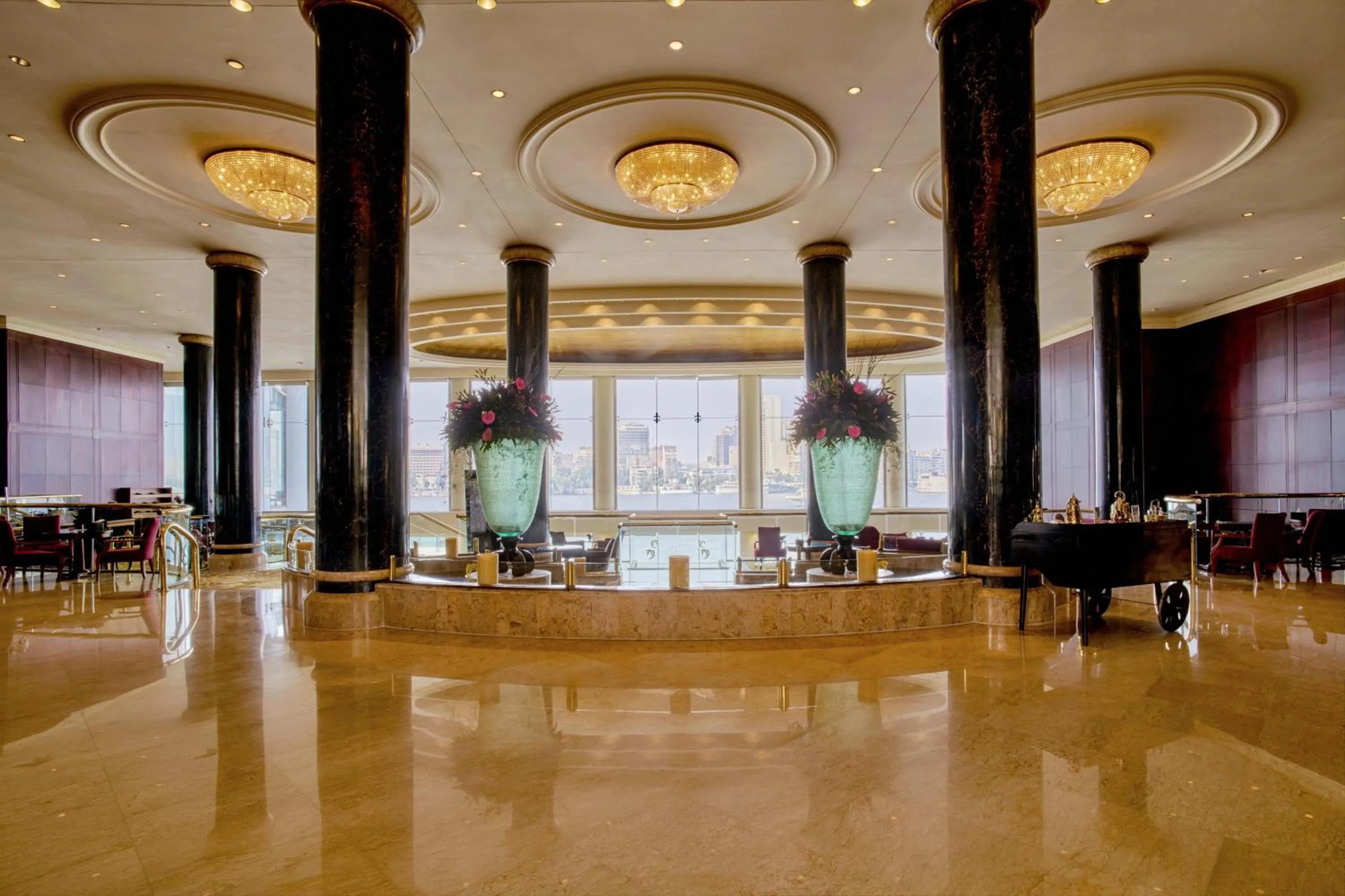 Lobby or reception in Hilton Cairo Grand Nile