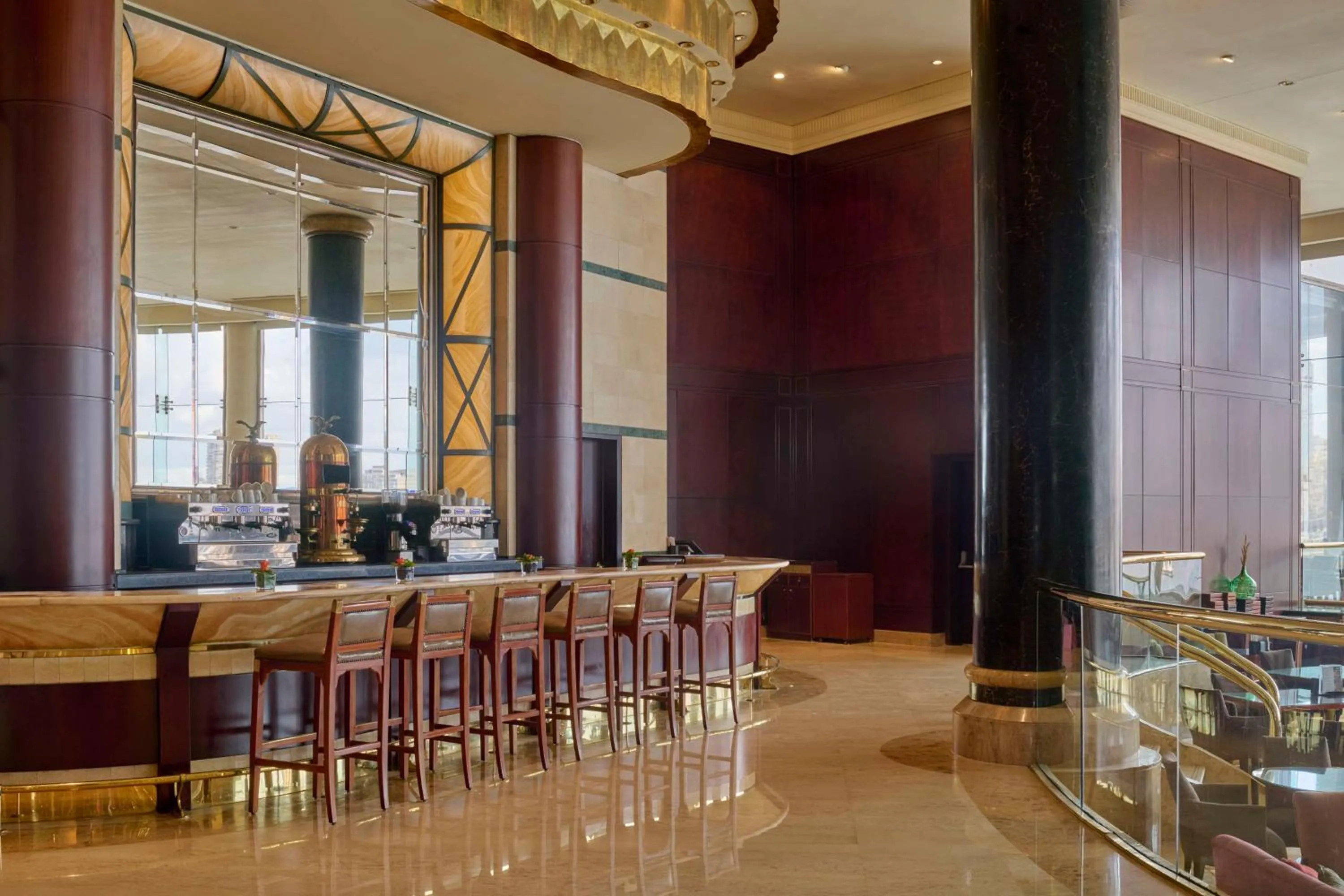 Dining area in Hilton Cairo Grand Nile