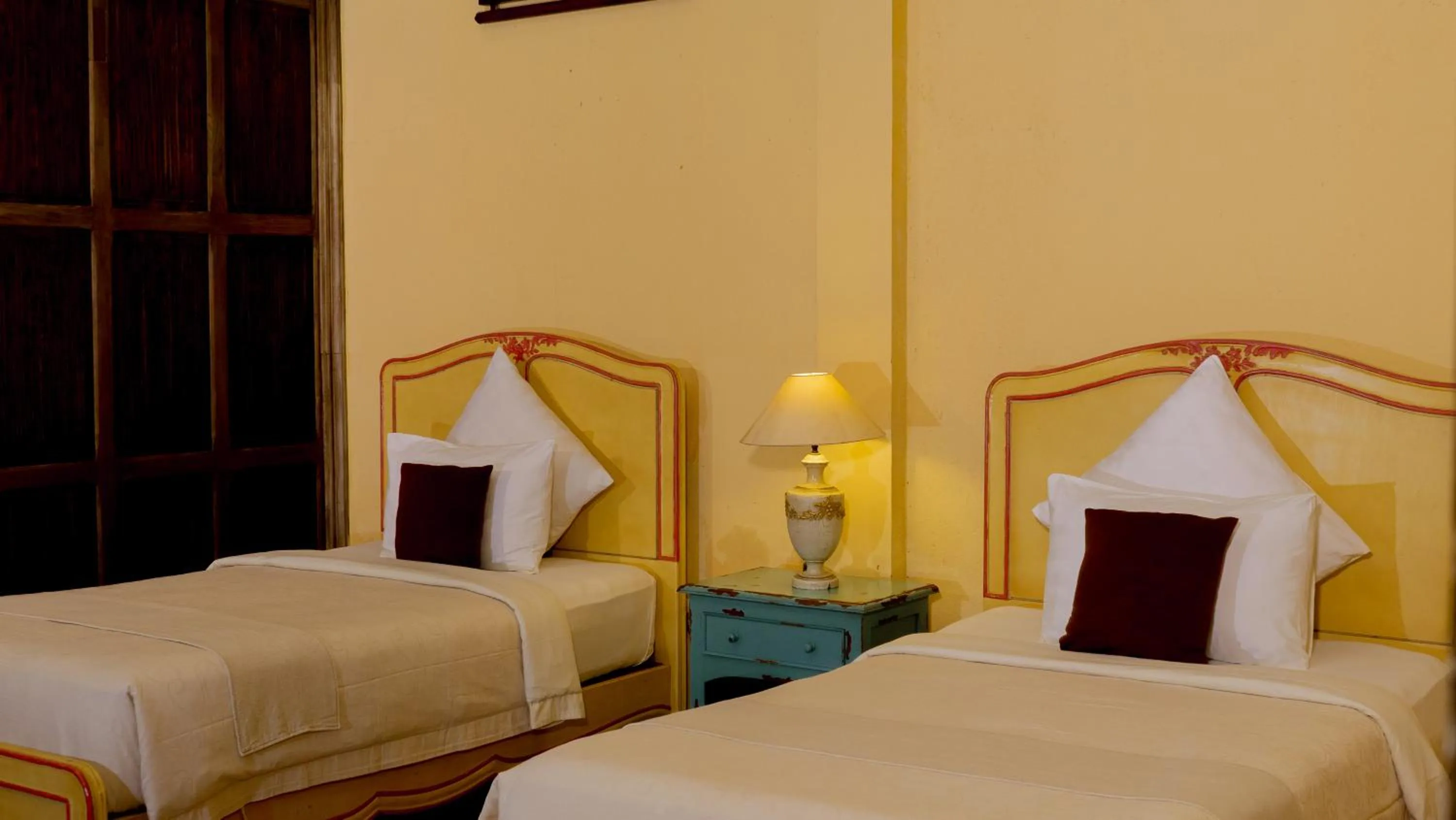 Bed in Kayu Arum Resort