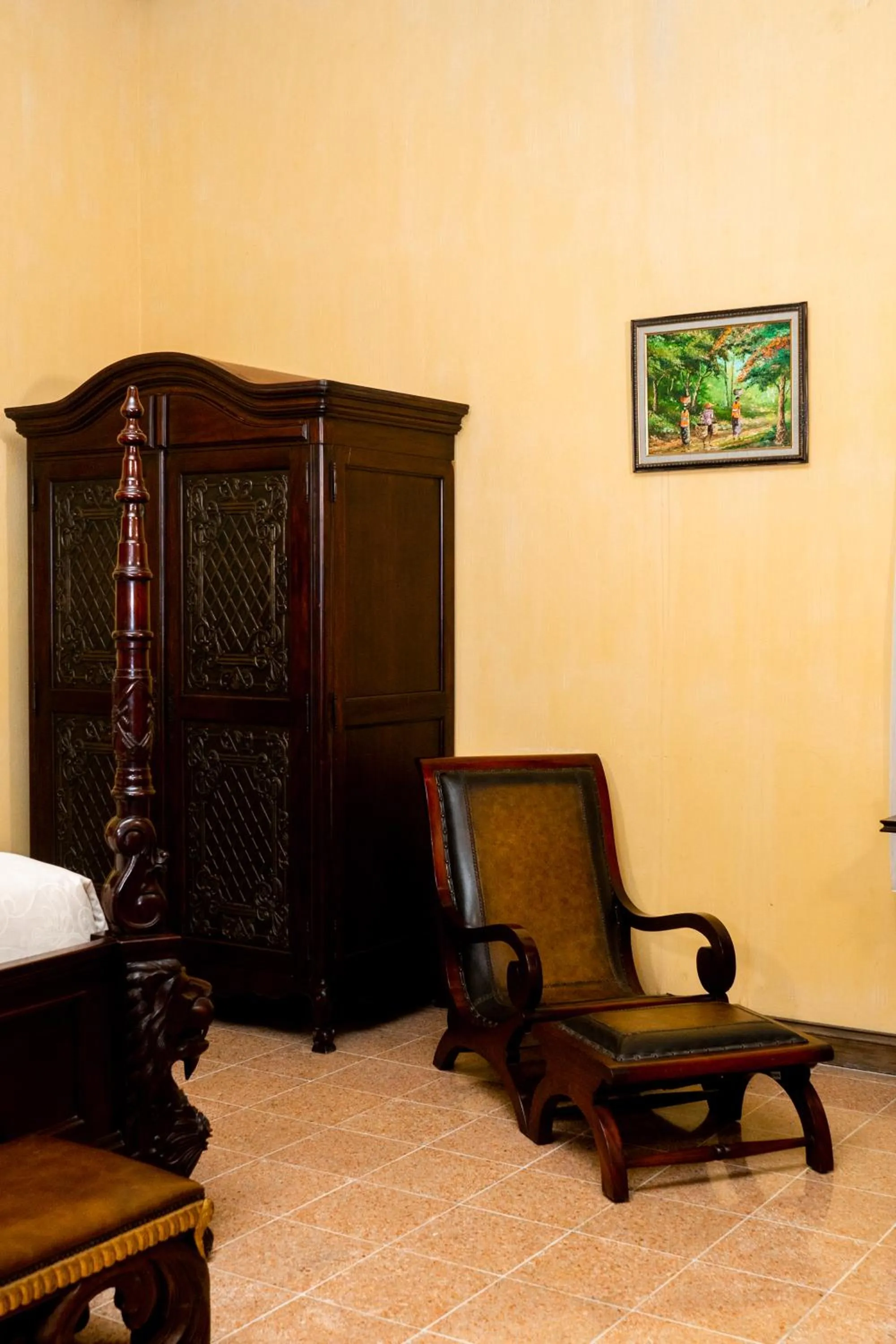 Seating area in Kayu Arum Resort