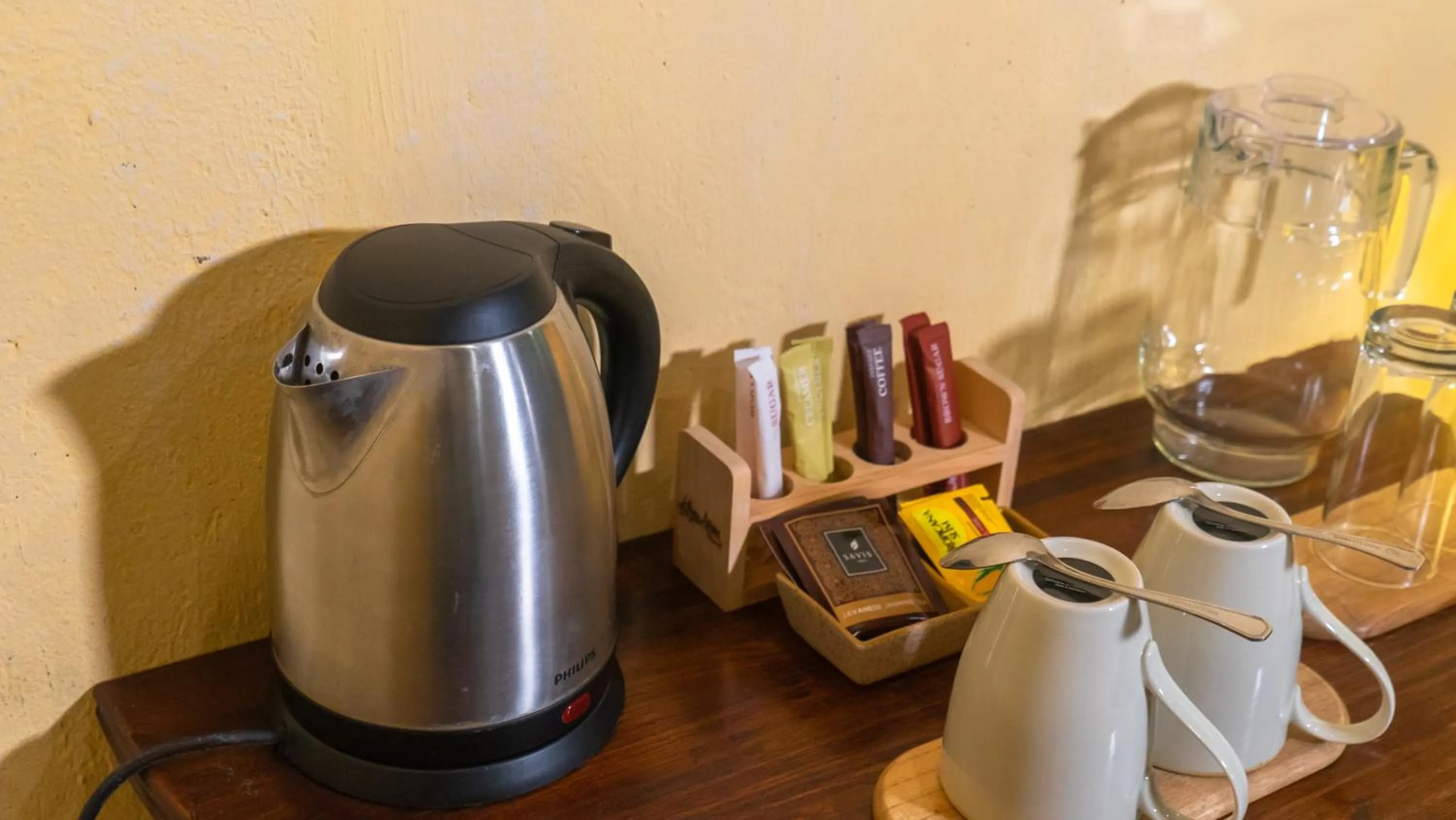 Coffee/tea facilities in Kayu Arum Resort