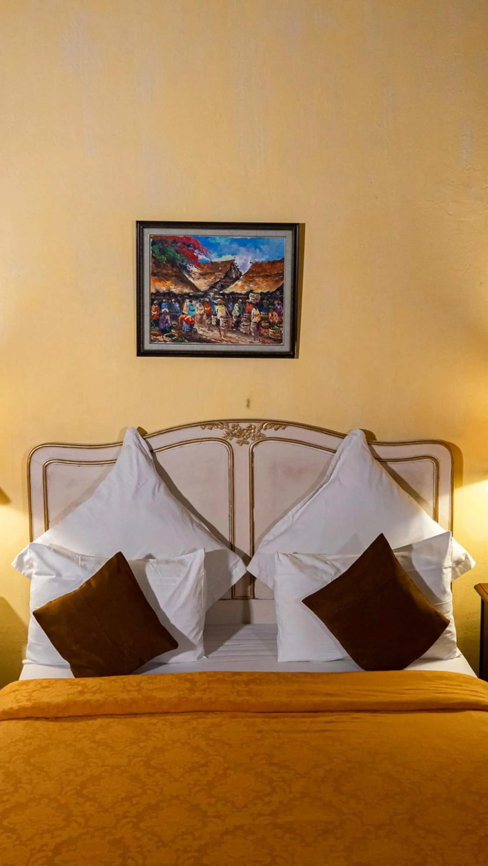 Bed in Kayu Arum Resort