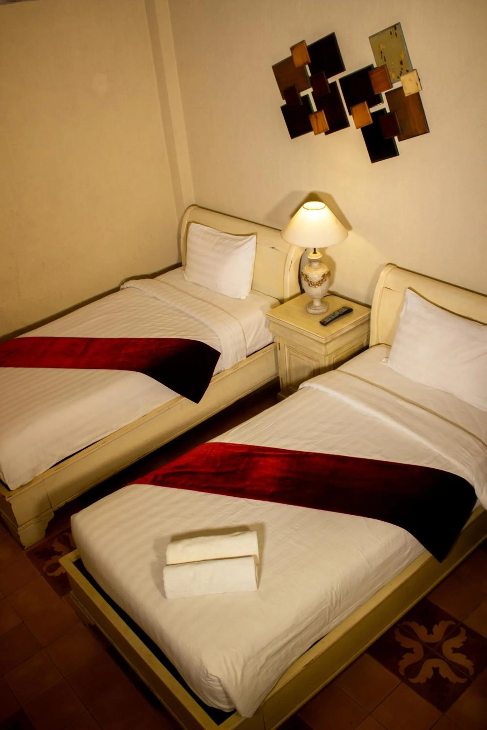 Bed in Kayu Arum Resort