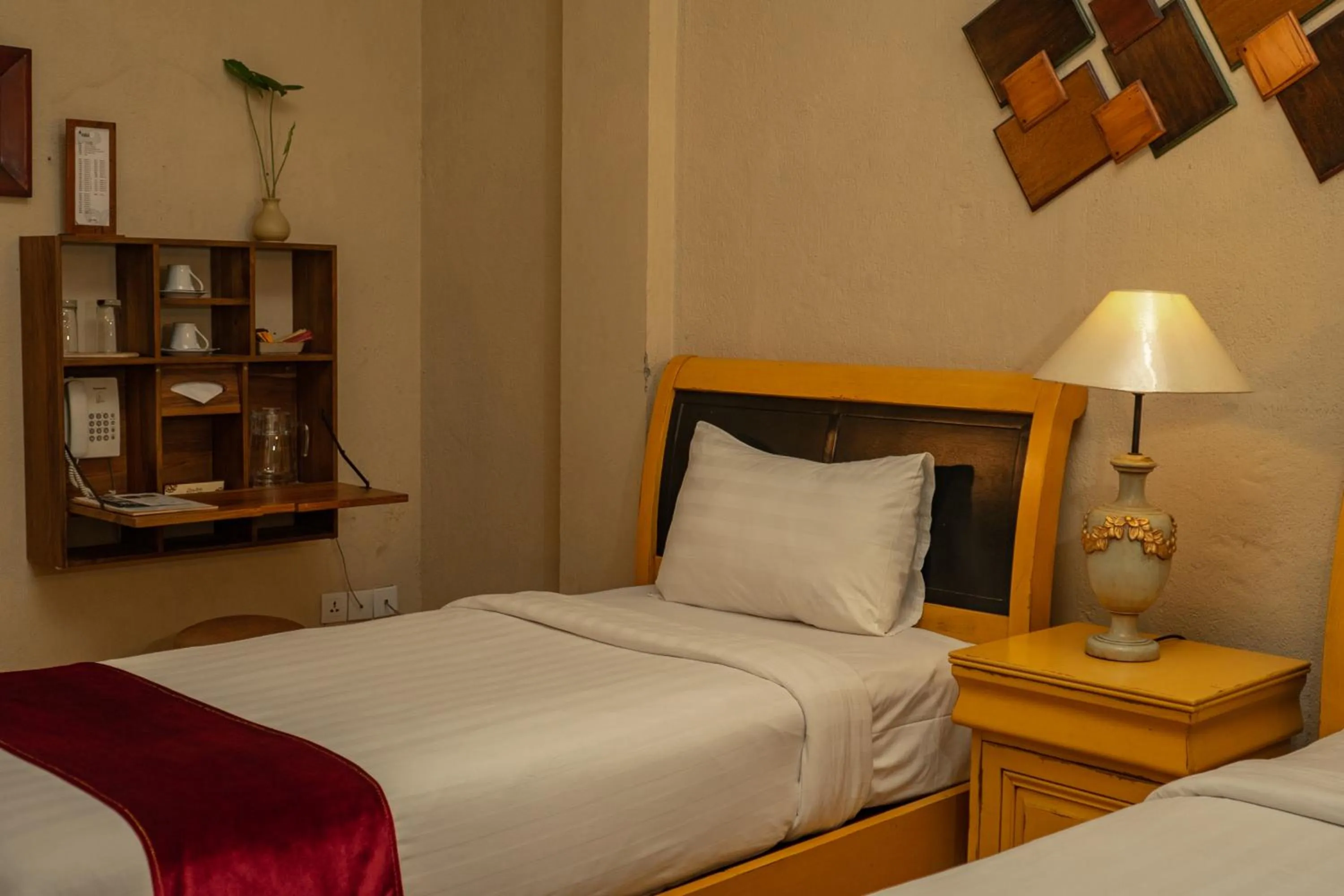 Bed in Kayu Arum Resort