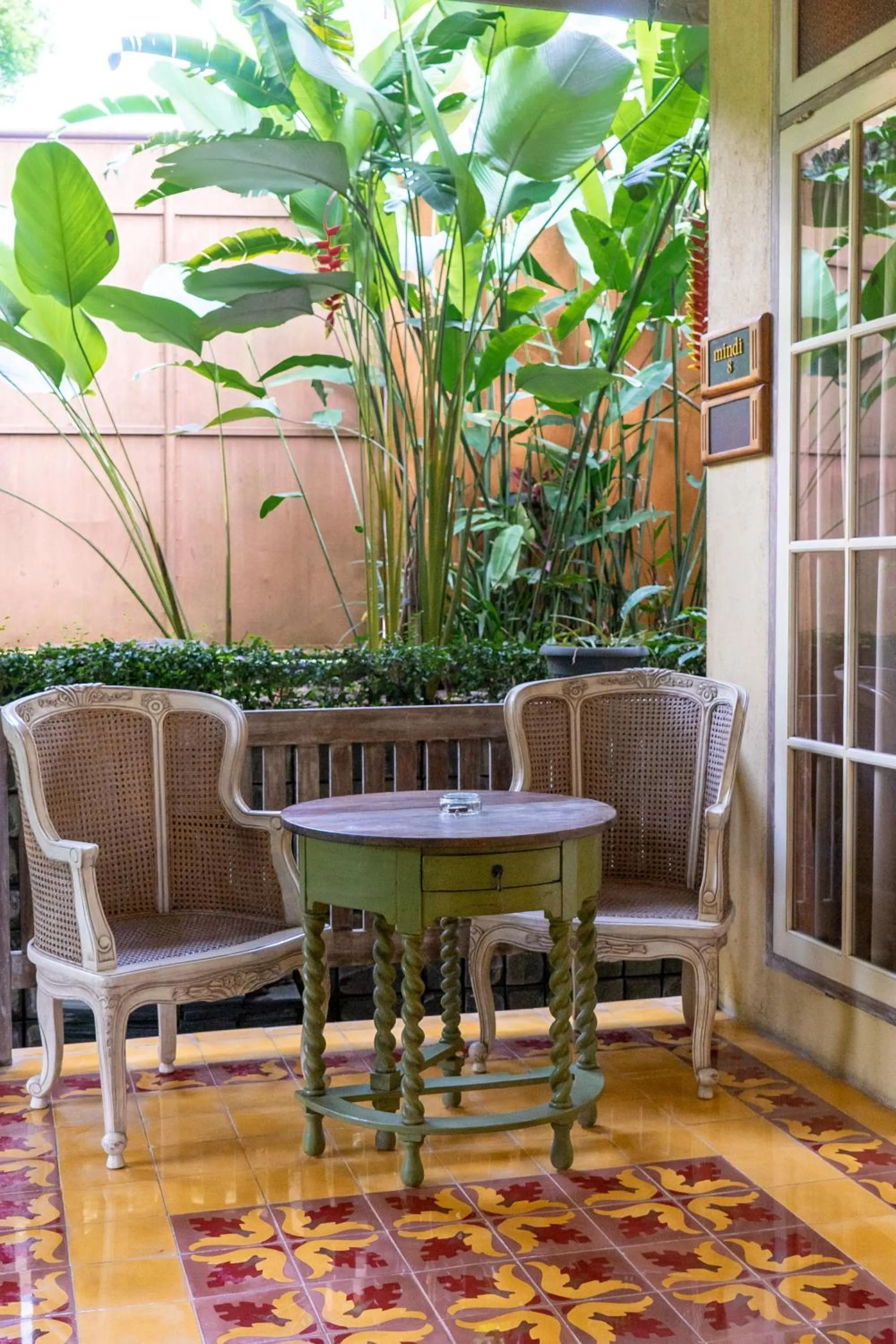 Balcony/Terrace in Kayu Arum Resort